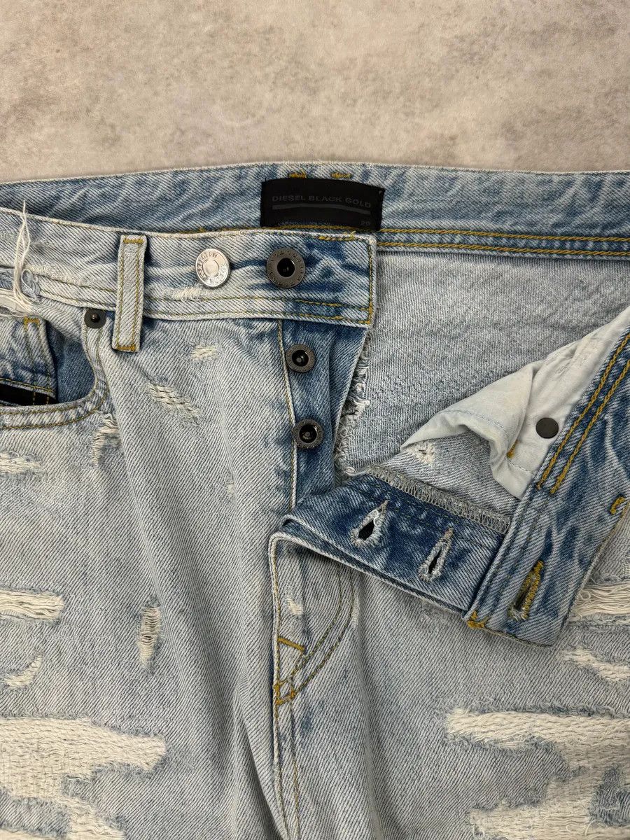 Diesel Diesel Blue Distressed Denim Jeans Size US 32 / EU 48 - 10 Thumbnail