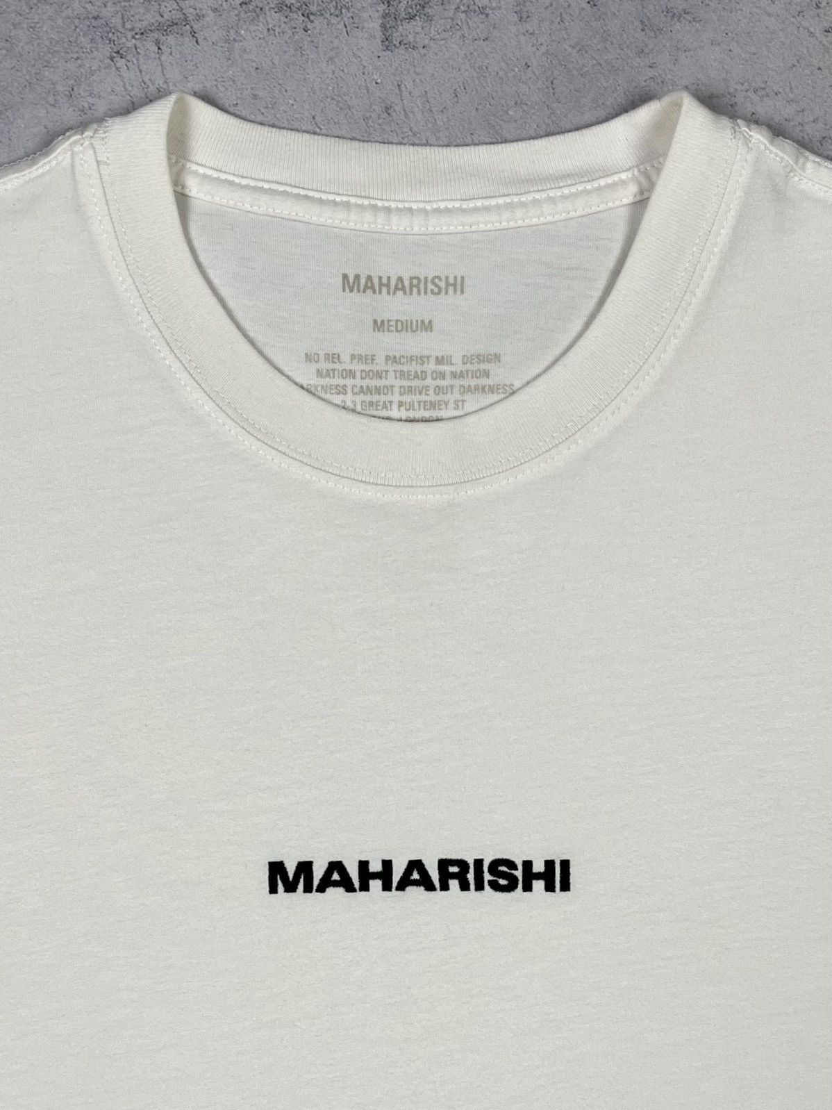 Maharishi Maharishi Embroidered Big Logo T Shirt Size US M / EU 48-50 / 2 - 3 Thumbnail