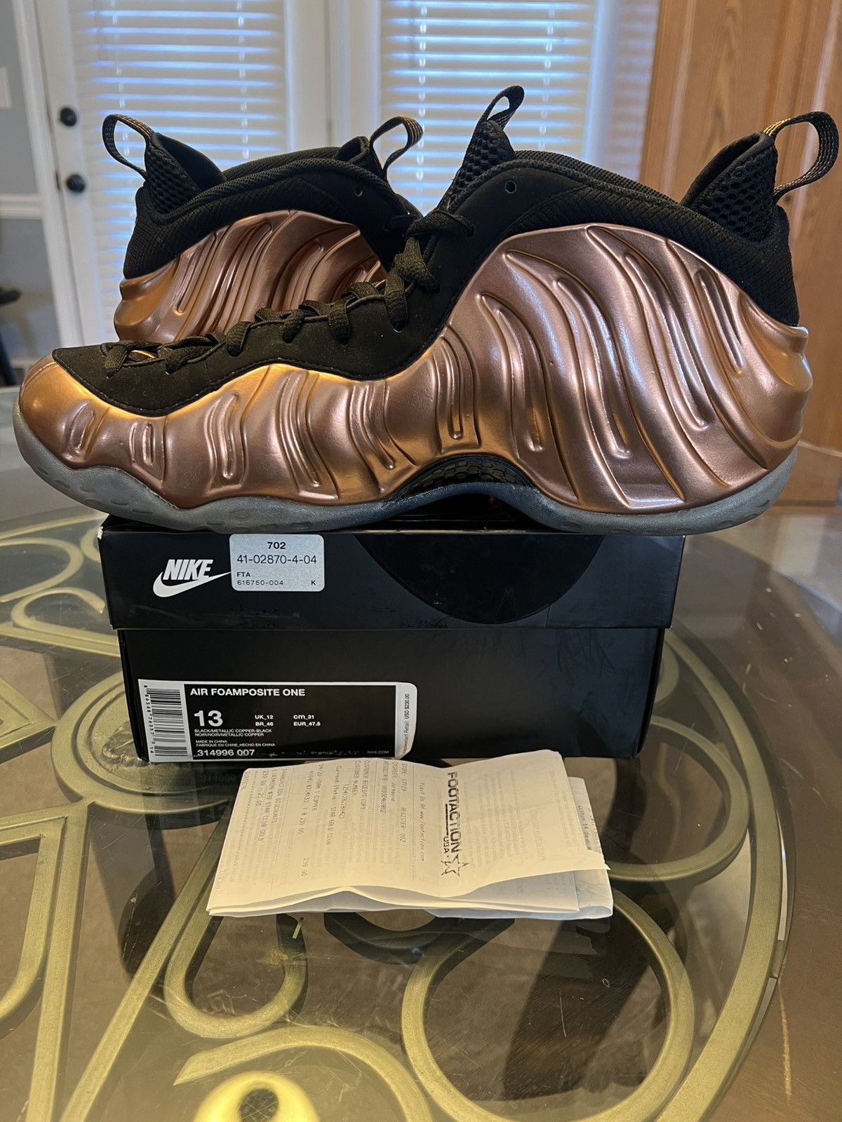Nike Foamposite One “Copper” 2017 Size US 13 / EU 46 - 7 Thumbnail