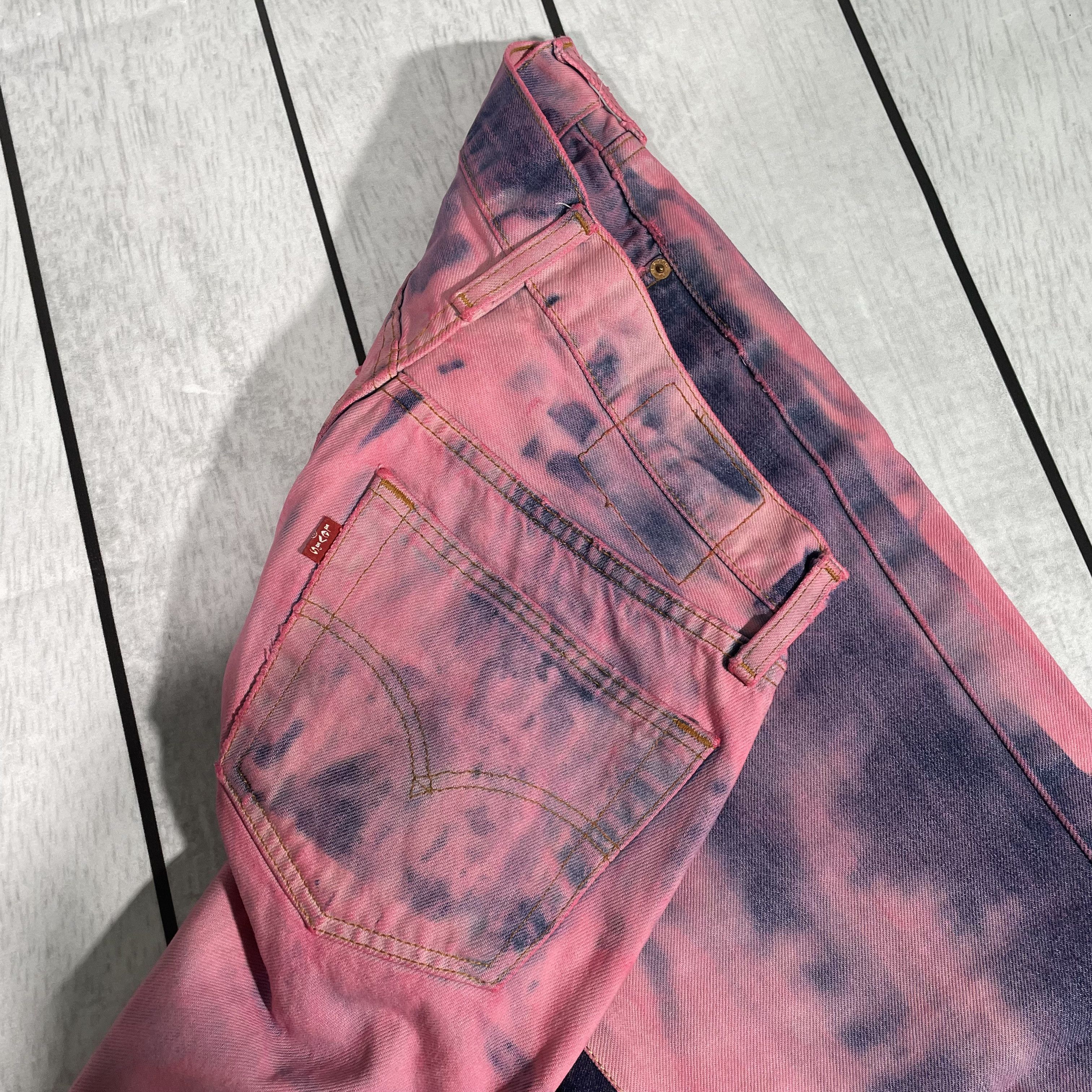 Levi's Custom Levi's baggy Jeans japanese style Y2K Alt 1of1 Size US 31 - 8 Thumbnail