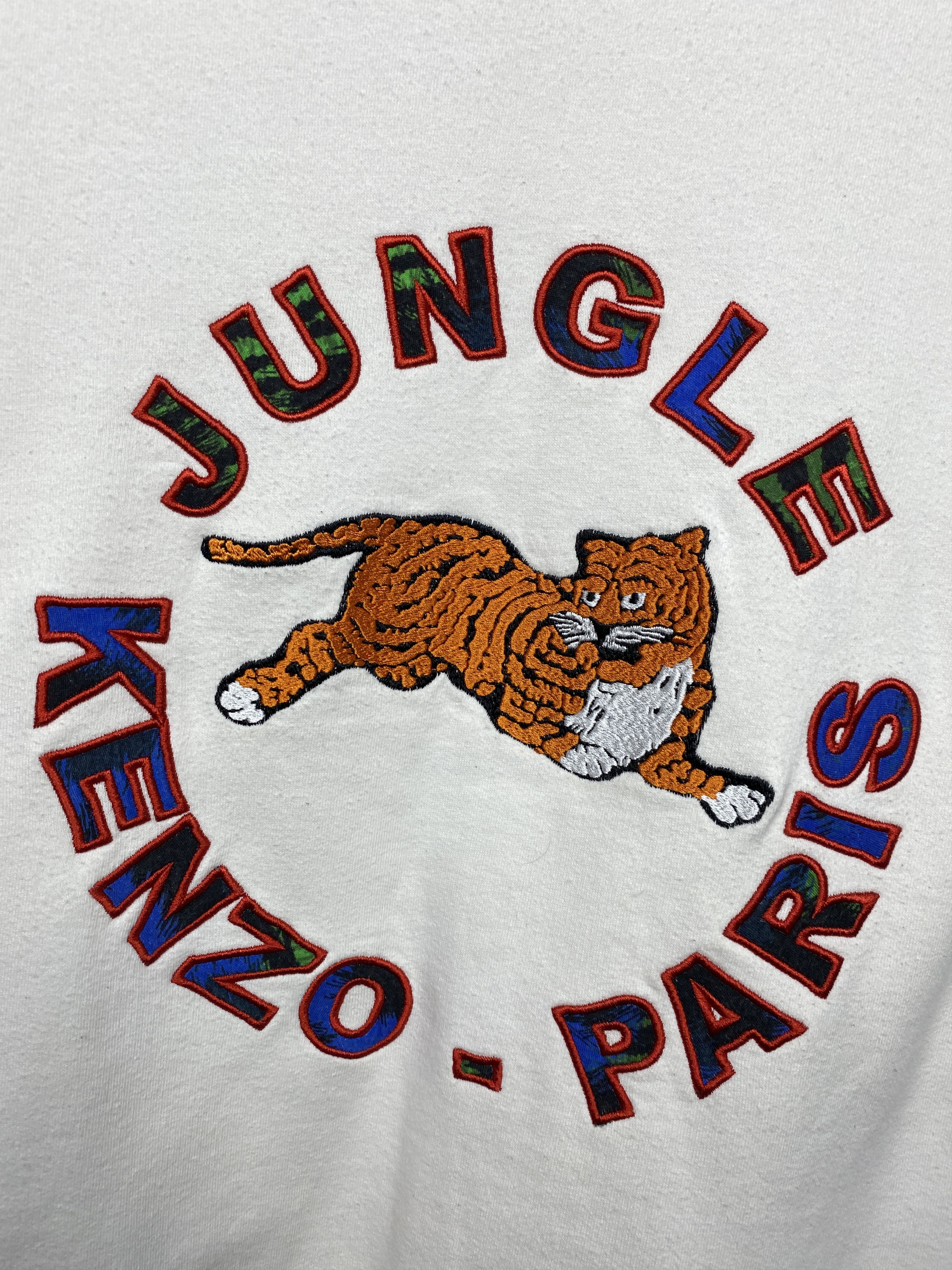 H&M × Kenzo Kenzo X HM Vintage Mens Jungle Crew Neck Sweatshirt Size US S / EU 44-46 / 1 - 3 Thumbnail