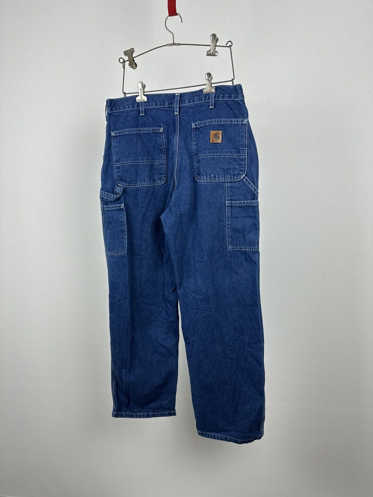Carhartt Vintage Carhartt Baggy Carpenter Jeans Mens 34x30 Size US 34 / EU 50 - 6 Thumbnail