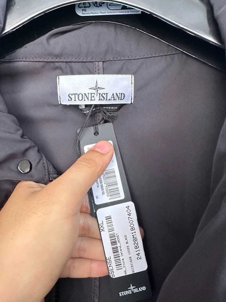 Stone Island Black Stone Island Zip Jacket -2506 Size US XXL / EU 58 / 5 - 4 Thumbnail