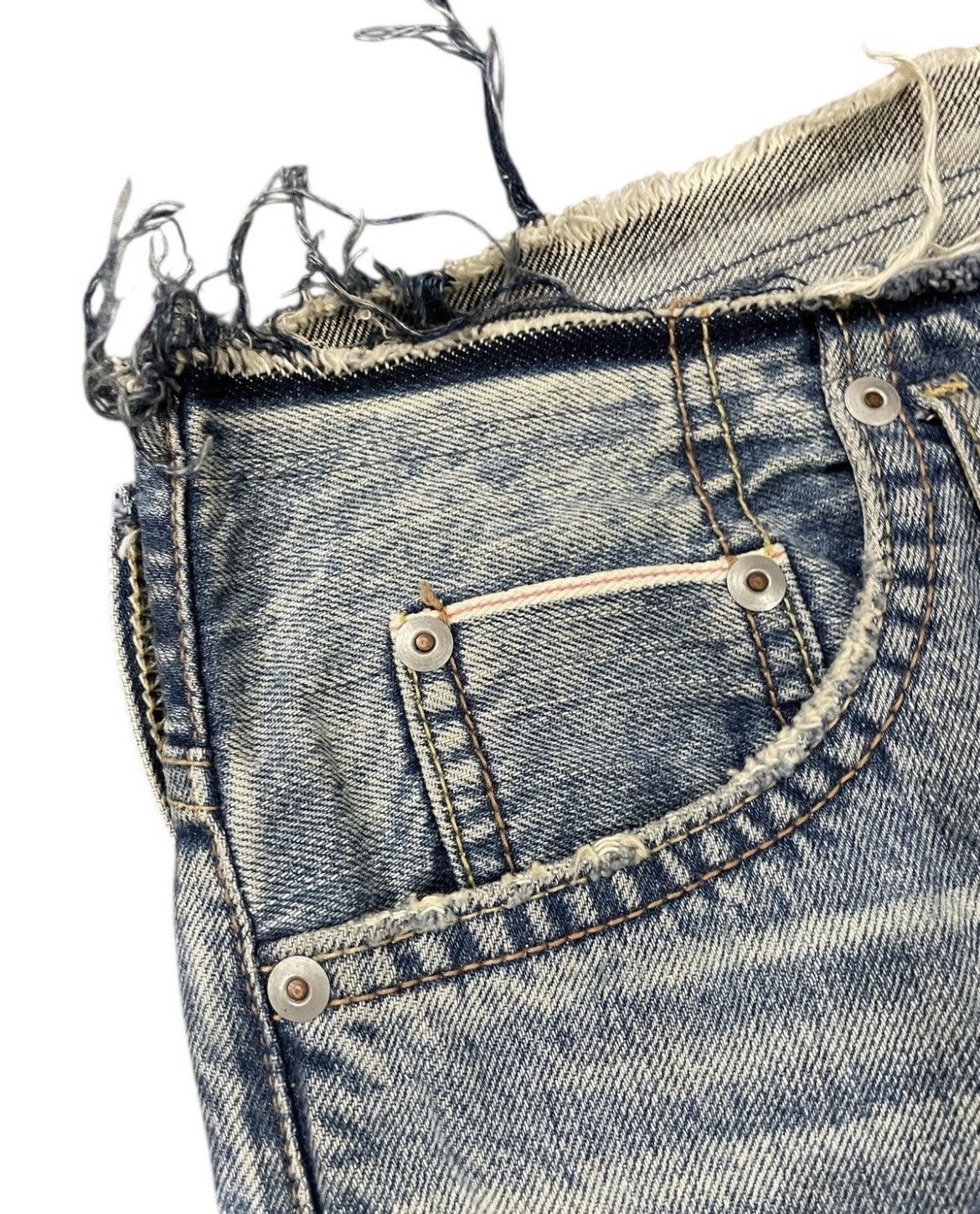 14th Addiction Japan Goa Punk Rockers Selvedge Redline Jeans Size US 28 / EU 44 - 11 Thumbnail