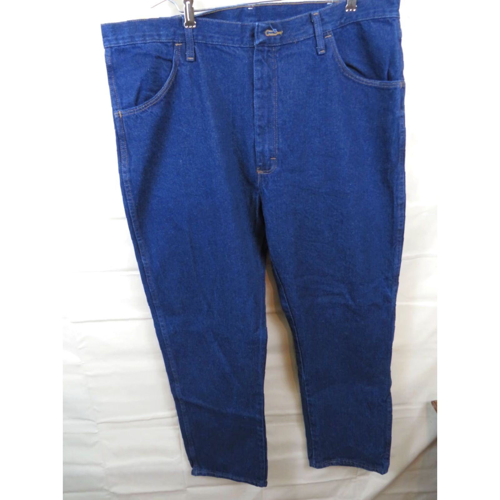 Vintage VINTAGE NOS Rustlers Jeans 40X30 Men Blue 1980s Classic Fit NWT Inseam 30 Waist 40 Tapered Straight Leg" Size US 40 / EU 56 - 5 Thumbnail