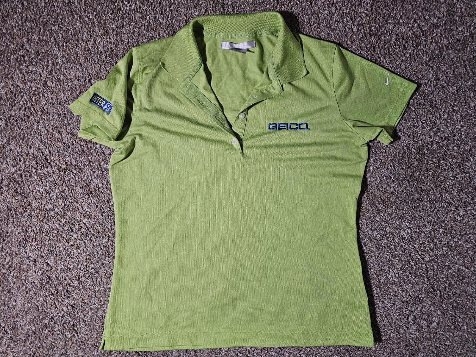 Nike Nike Golf Green Polo Shirt Fit Dry Women Size M(8-10) Size M / US 6-8 / IT 42-44 - 1 Thumbnail
