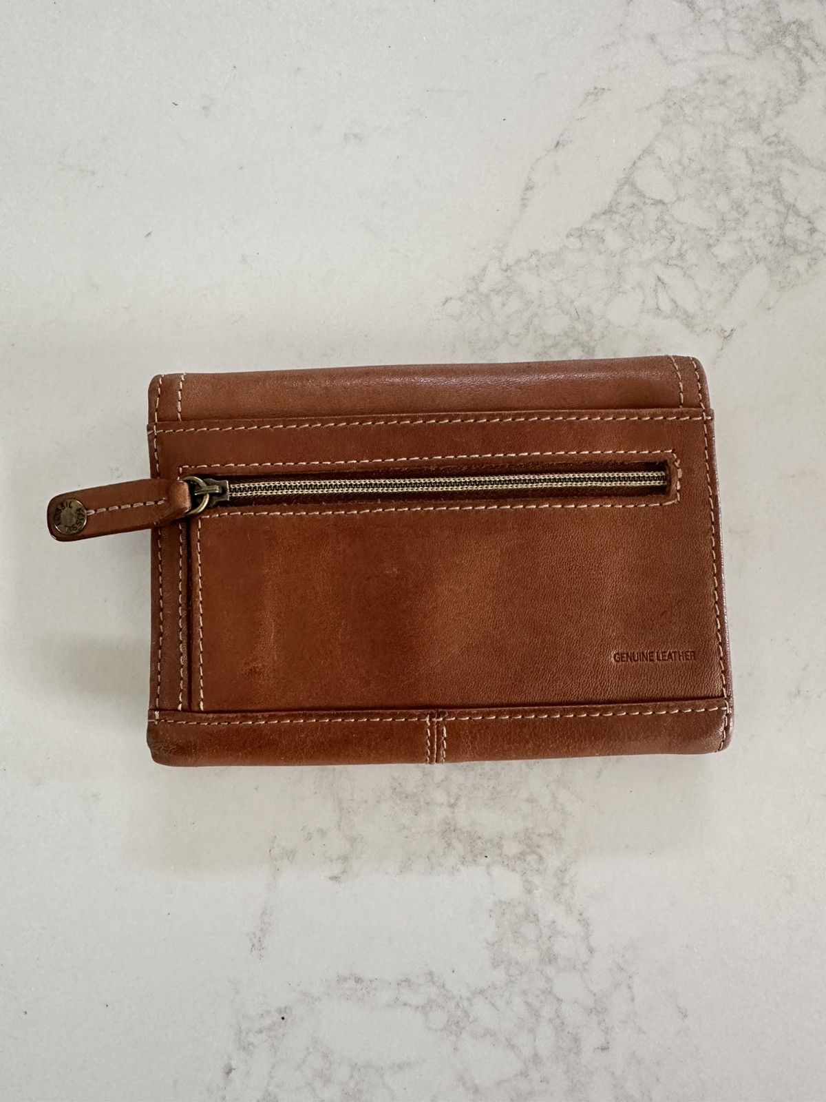 Fossil Vintage Fossil trifold wallet very soft brown leather Size ONE SIZE - 2 Thumbnail