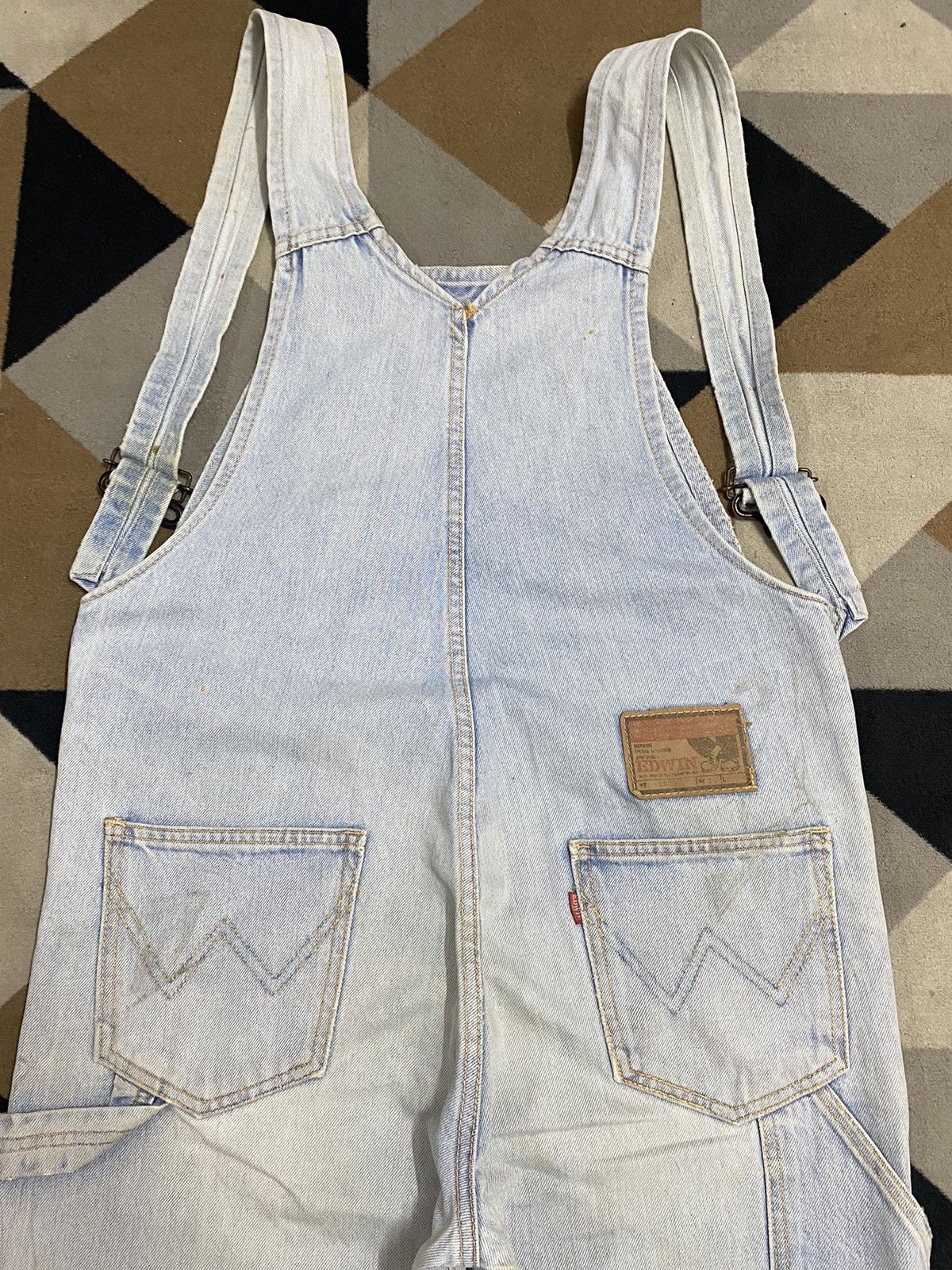 Edwin Vintage 80s Edwin Overall Loose Jumpsuits Size US 32 / EU 48 - 4 Thumbnail