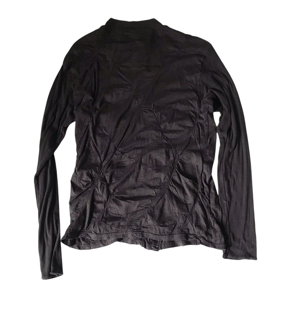 Issey Miyake TAX FREE 🇺🇸 issey miyake plantation wrinkled cardigan Size US M / EU 48-50 / 2 - 6 Thumbnail