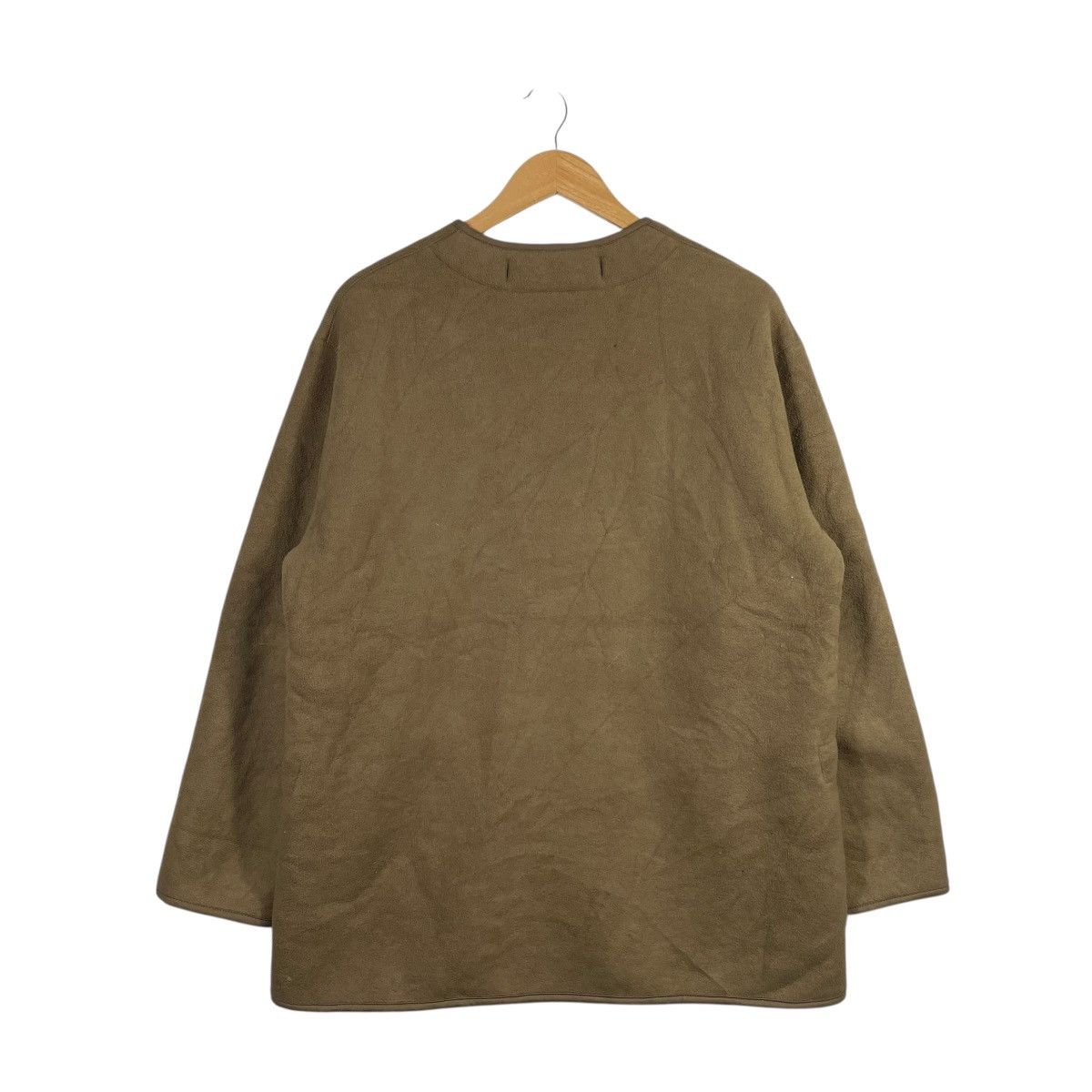 Engineered Garments × Uniqlo UNIQLO x Engineered Garments Fleece Cardigan Jacket Brown FW Size US S / EU 44-46 / 1 - 4 Thumbnail