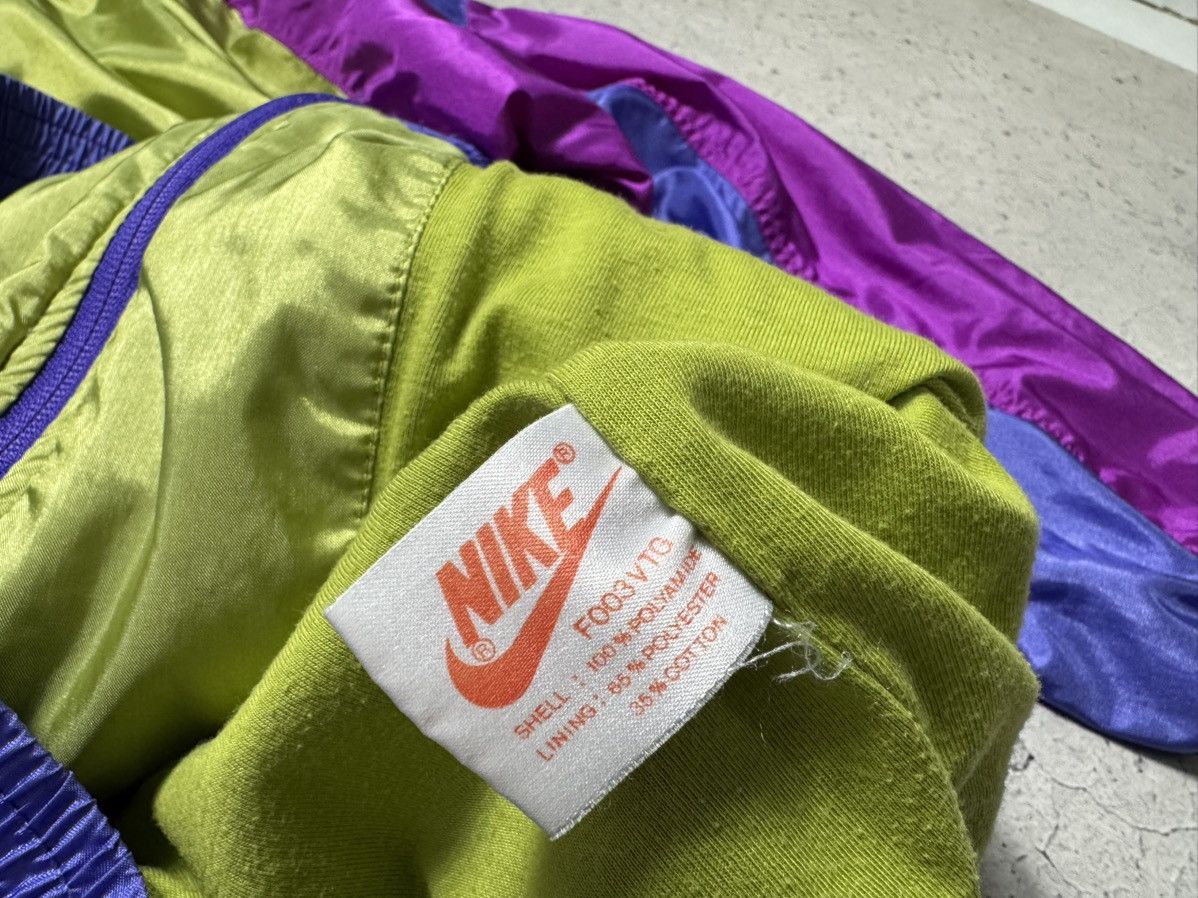 Nike Nike Vintage 80’s 90’s Nylon Track Suit Jacket & Pants Size US L / EU 52-54 / 3 - 8 Thumbnail