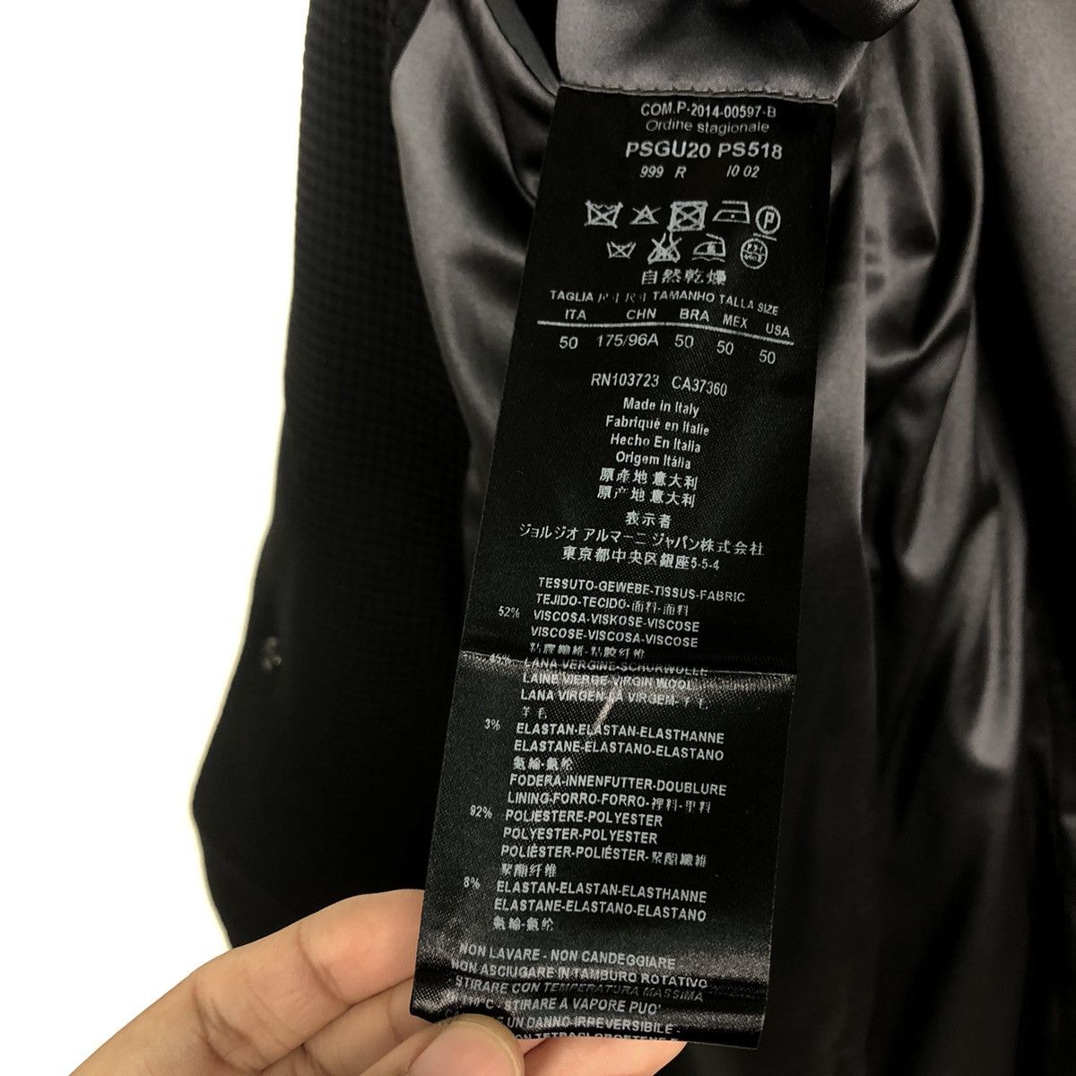 Giorgio Armani Giorgio Armani Upton Made in Italy Jacket Double Breast Size US M / EU 48-50 / 2 - 11 Thumbnail