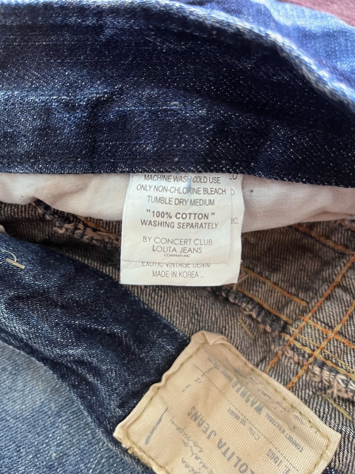 Japanese Brand ❤️‍🔥 OPEN BINDING OFFER ❤️‍🔥yoshitomo Nara Lolita Faded Jeans Size US 31 - 9 Thumbnail