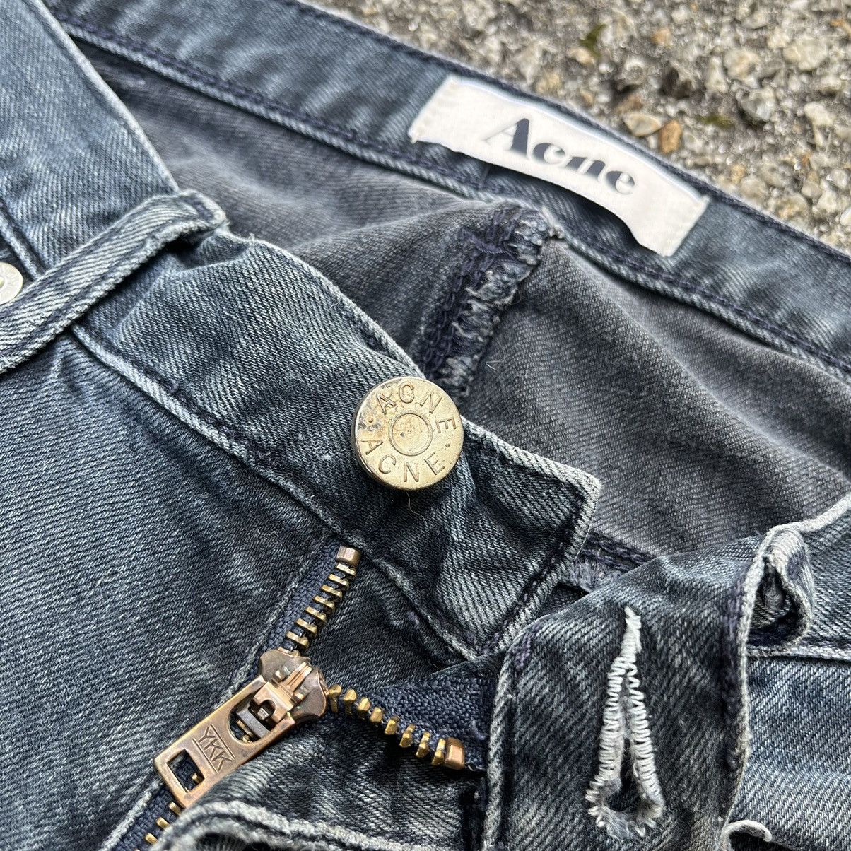 Acne Studios Acne studios Max Man Ray Slim Denim Washed Faded Jeans Size US 31 - 8 Thumbnail