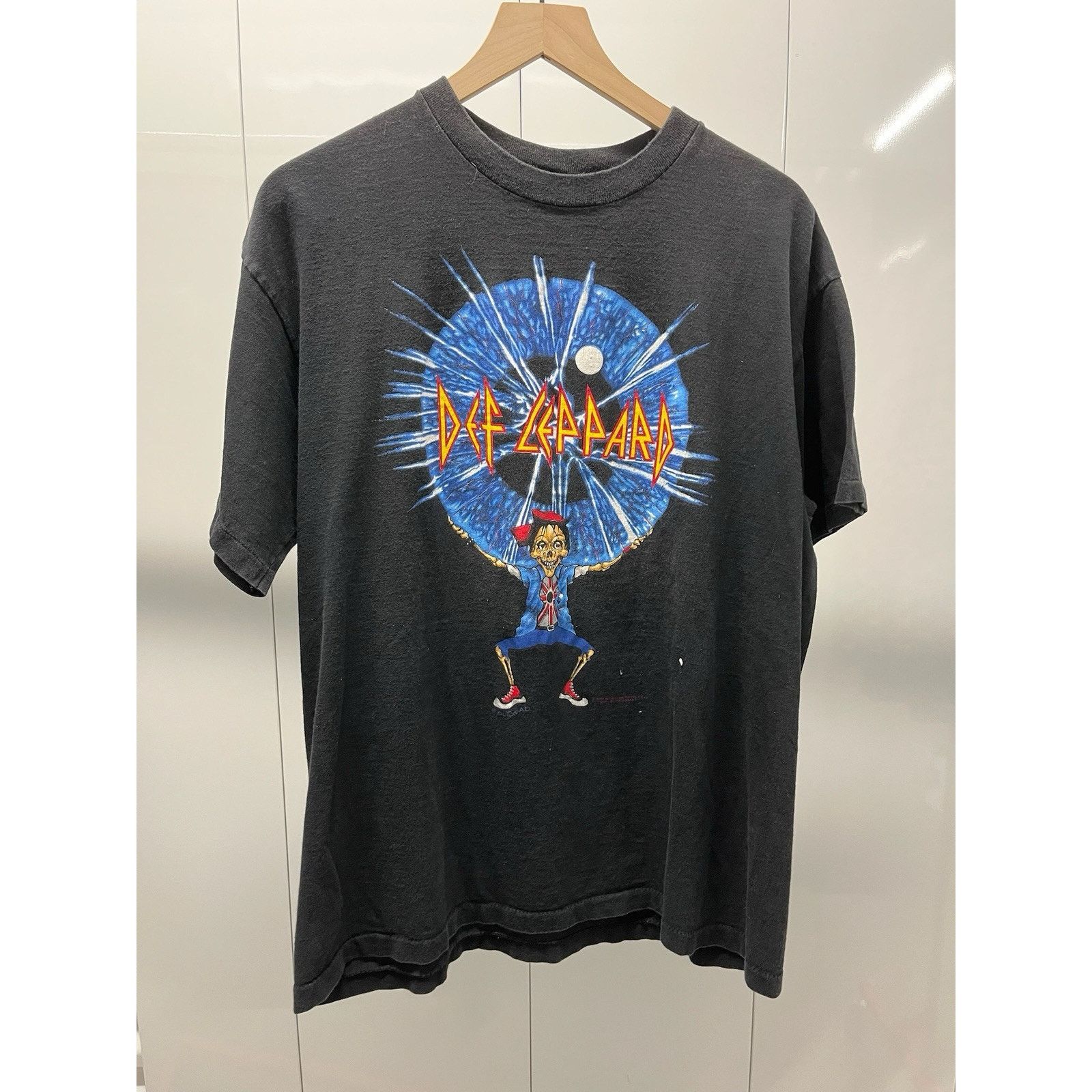 Giant Vintage Pushead Def Leppard Never Ending Weekend Tour Shirt Size US XL / EU 56 / 4 - 1 Thumbnail