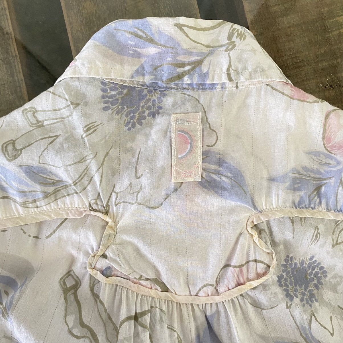 Diesel DIESEL Sweet Meadow Blouse Size S / US 4 / IT 40 - 14 Thumbnail