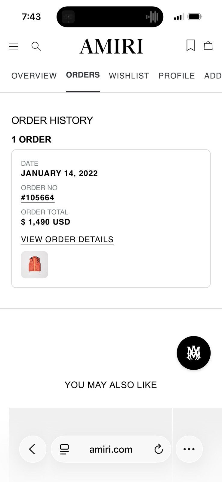 Amiri AMIRI Orange Down Gilet Padded Vest Jacket Size US M / EU 48-50 / 2 - 17 Thumbnail