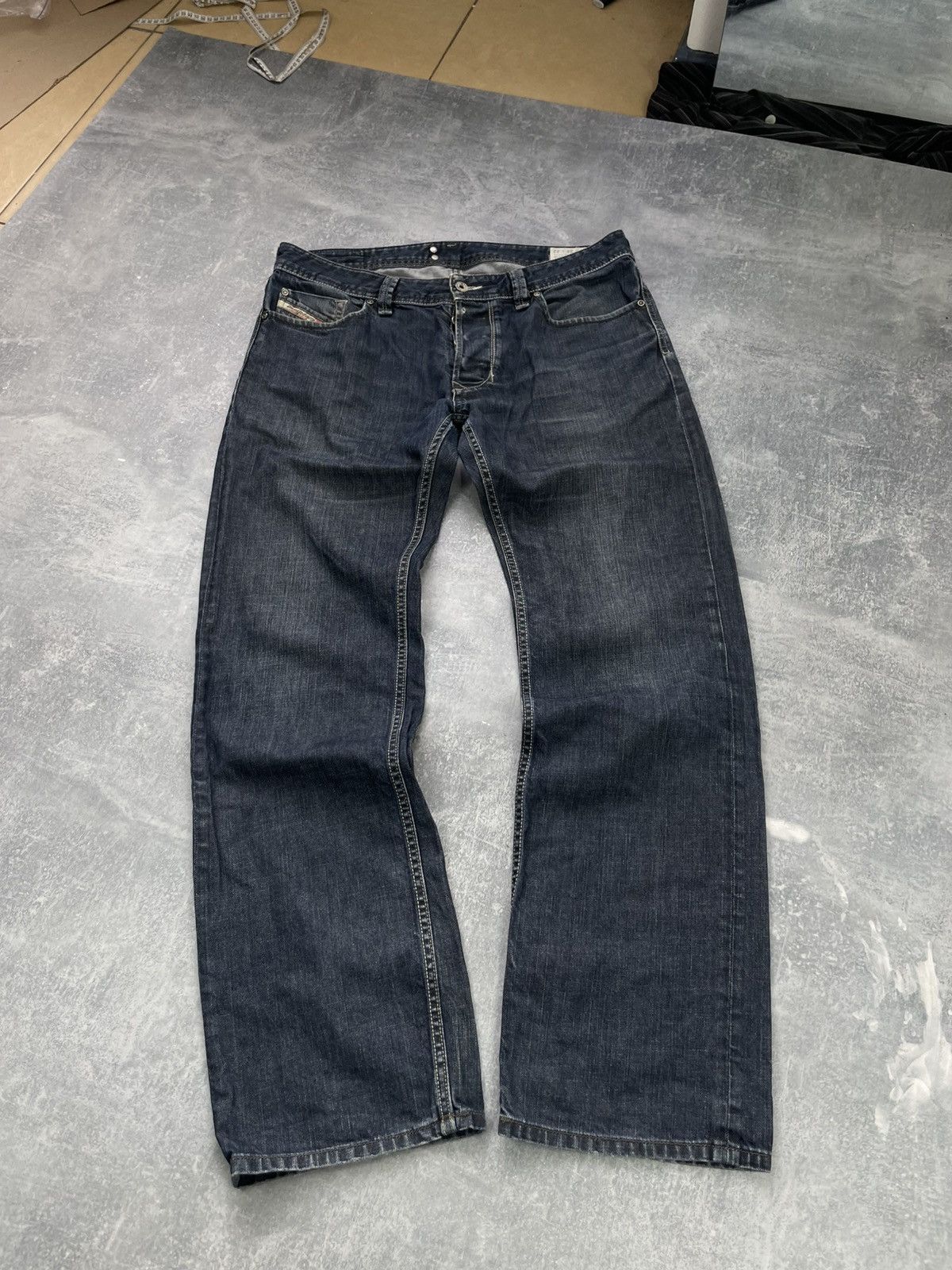 Diesel Crazy baggy Diesel larkee washed denim jeans Size US 34 / EU 50 - 5 Thumbnail