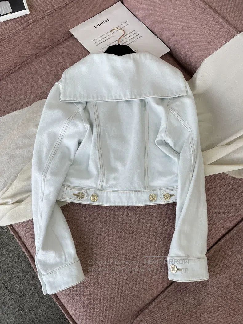 Chanel Chanel 24M beach series light blue denim jacket Size XXS / US 00 / IT 34 - 3 Thumbnail