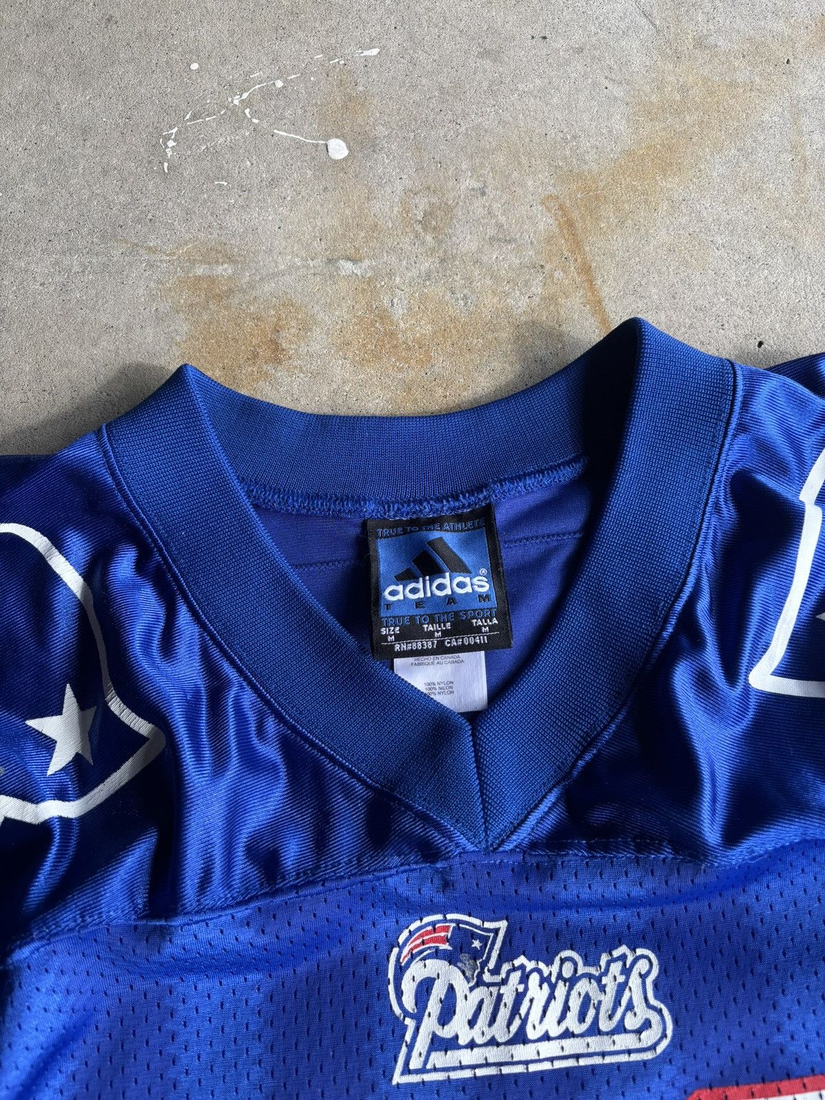 NFL Vintage 90s New England Patriots Bledsoe Jersey Size US M / EU 48-50 / 2 - 4 Thumbnail