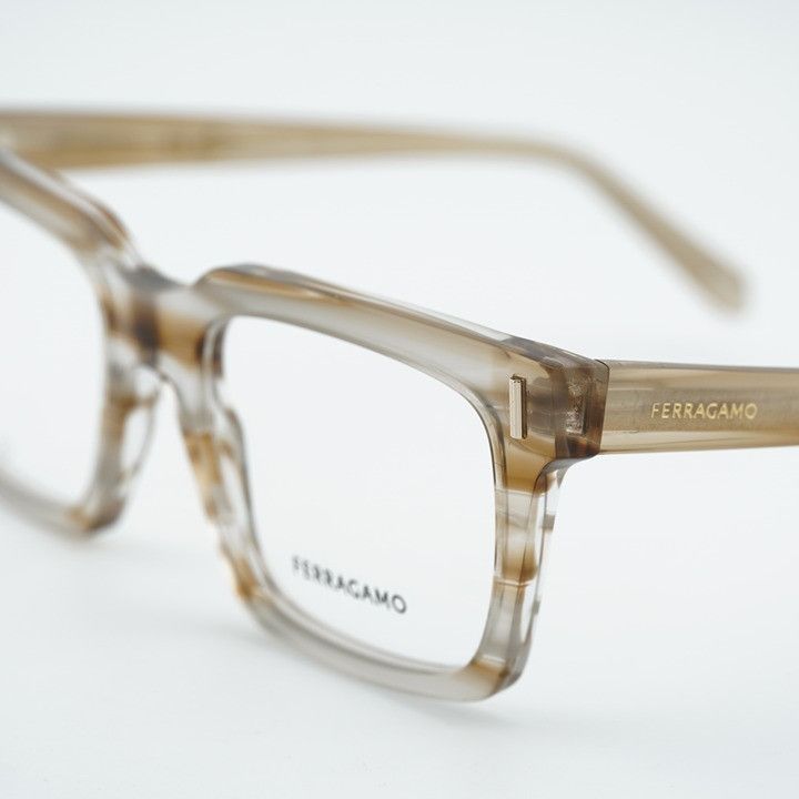 Salvatore Ferragamo Salvatore Ferragamo SF2993 279 Unisex Eyeglasses Sand 53mm Size ONE SIZE - 4 Thumbnail
