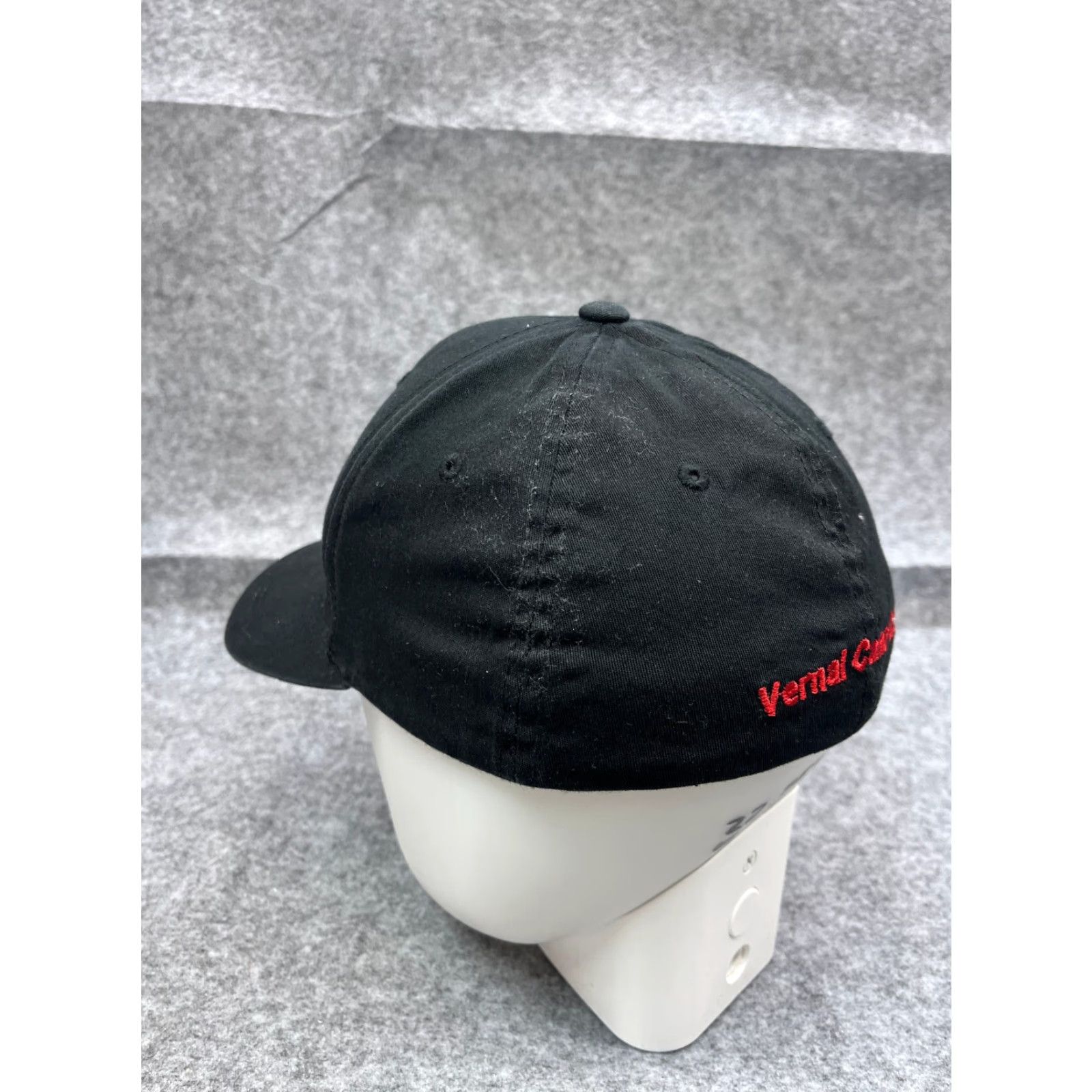 Port Authority Port Authority Hat Cap Fitted Adult Medium Black Cotton Blend Hat/Cap Mens Baseball Cap Port Authority Size ONE SIZE - 5 Thumbnail