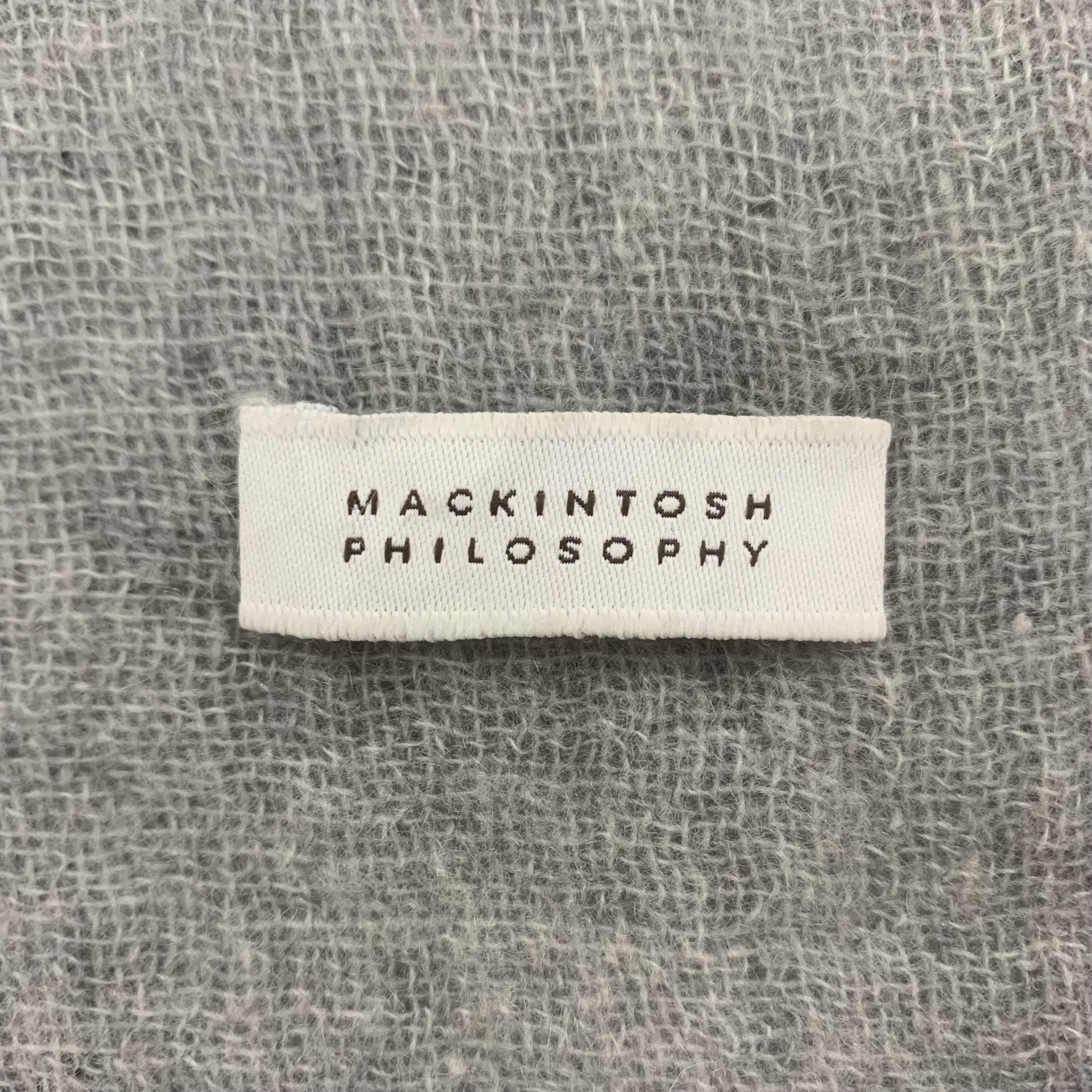 Mackintosh Mackintosh Philosophy Scarf Wool Muffler Neck Wrap BL9244 Size ONE SIZE - 5 Thumbnail