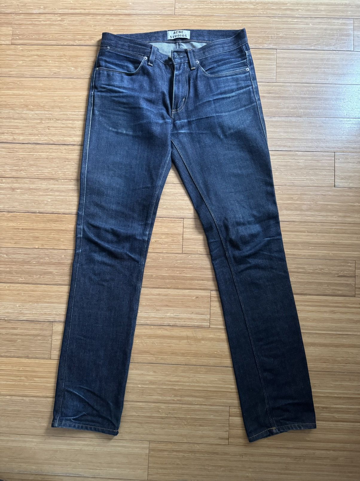 Acne Studios Jeans Max Raw | Grailed