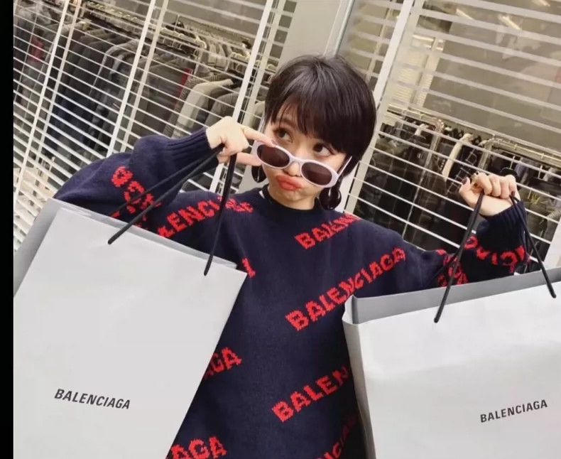 Balenciaga Balenciaga Color-block logo letter bullet screen full of w Size US XS / EU 42 / 0 - 9 Thumbnail