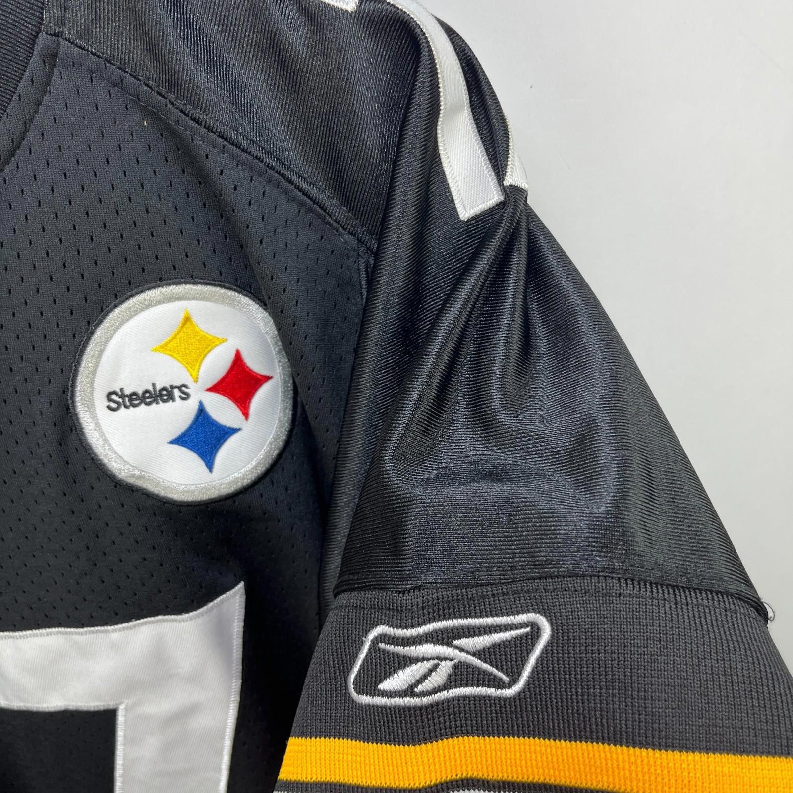 Reebok Vintage Pittsburgh Steelers Mike Wallace Jersey Size 48 XL Size ONE SIZE - 3 Thumbnail