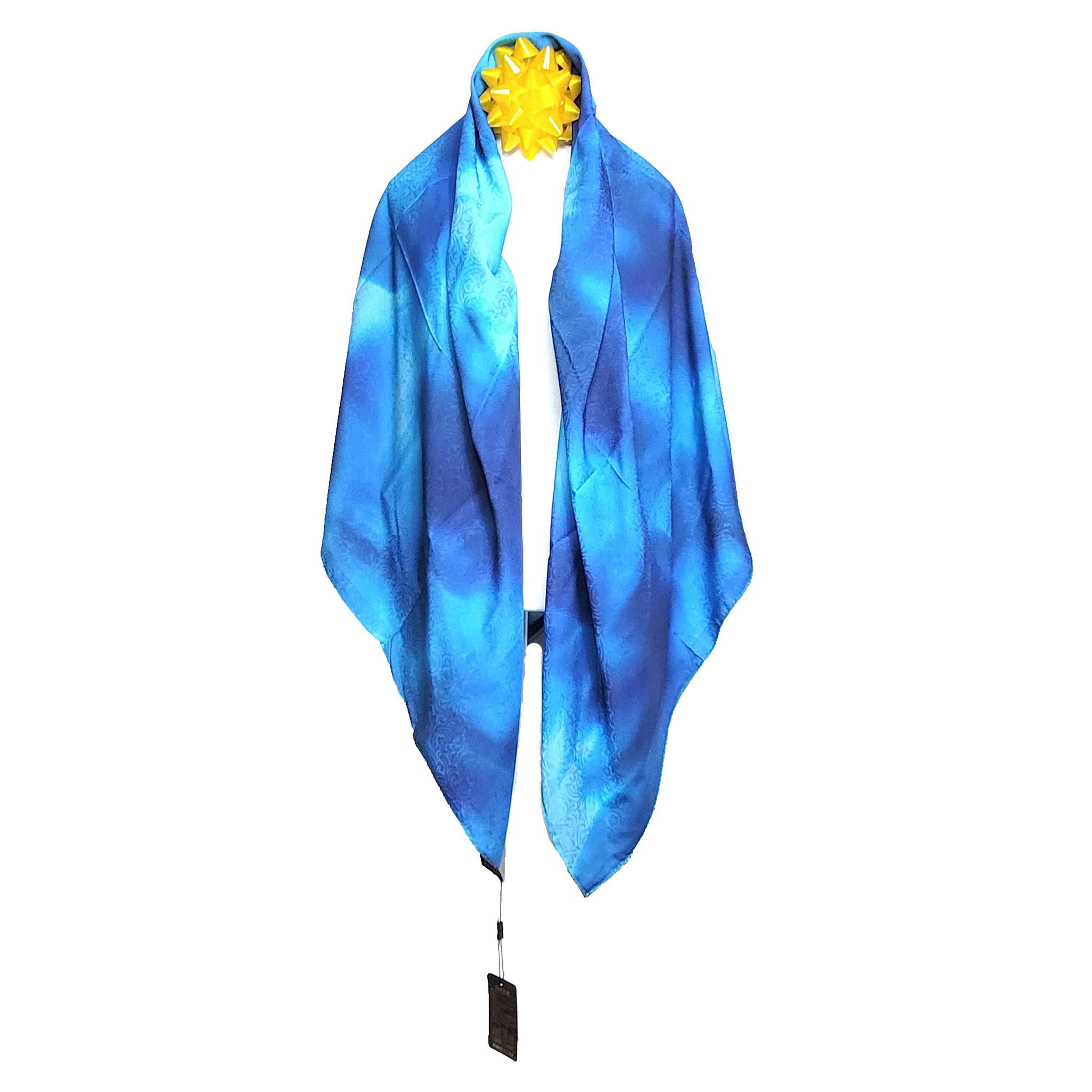 Other NWT Double Sided Silk Scarf 52"x52" Large Square Wrap 3208 Size ONE SIZE - 10 Thumbnail