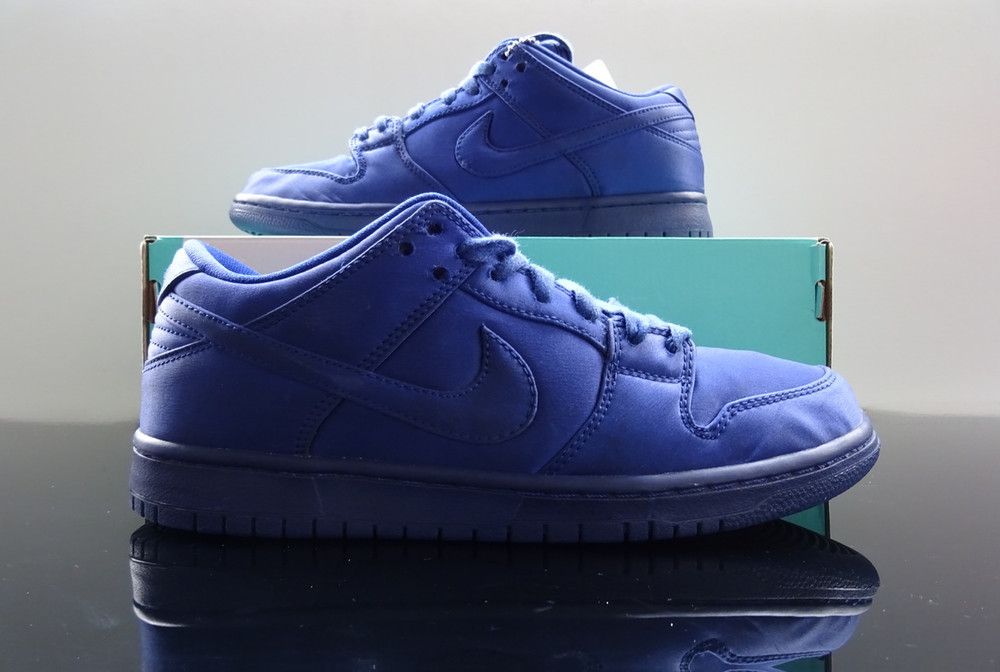 EU 41 US Nike SB Dunk Low NBA Deep Royal Blue