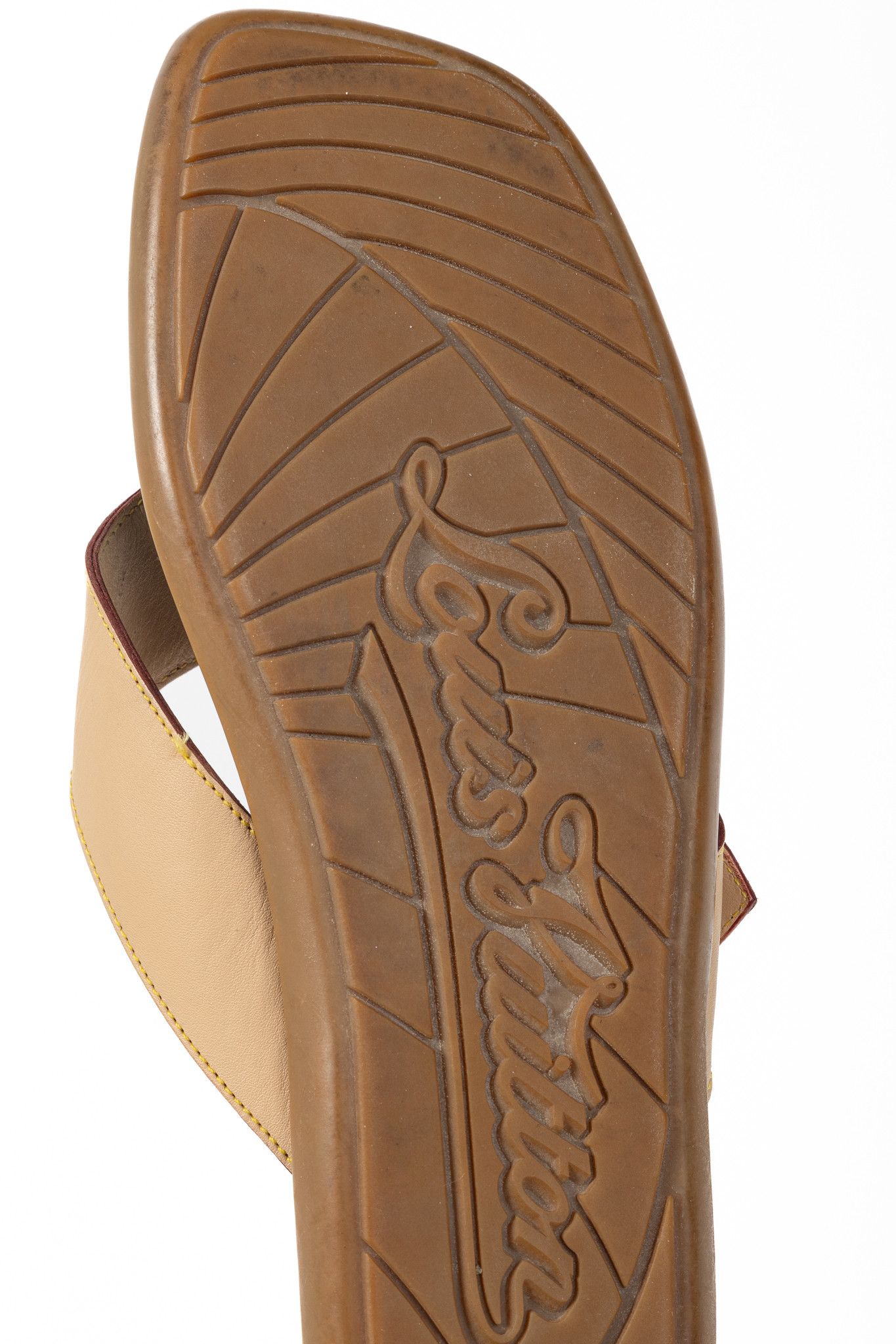 Louis Vuitton Louis Vuitton Buckled-Leather & Monogram Denim Thong Sandals Size US 8 / IT 38 - 6 Thumbnail
