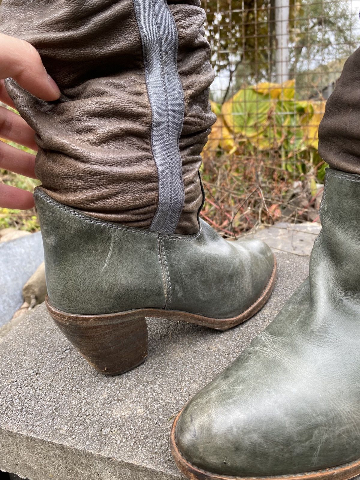 Diesel Avan-Garde Genuine Leater Rick Owens Style Diesel Boots 39 Size US 9 / IT 39 - 12 Thumbnail