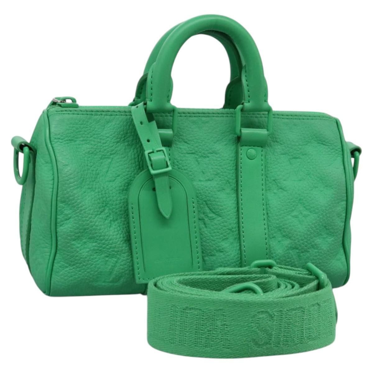 Louis Vuitton Keepall Bandouliere Bag Monogram Empreinte Giant