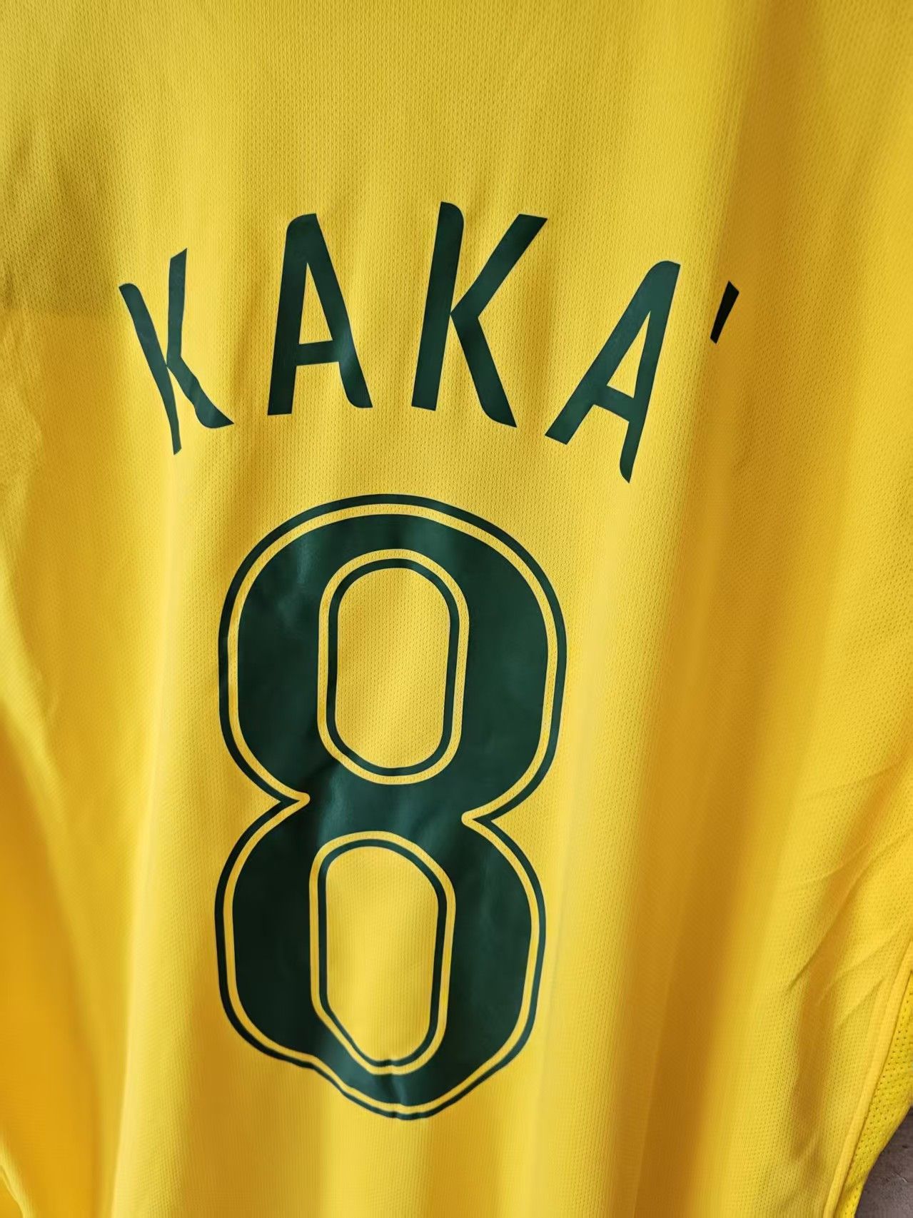 Other 2006 Brazil #8 Kaka Jersey Home Size US L / EU 52-54 / 3 - 4 Thumbnail