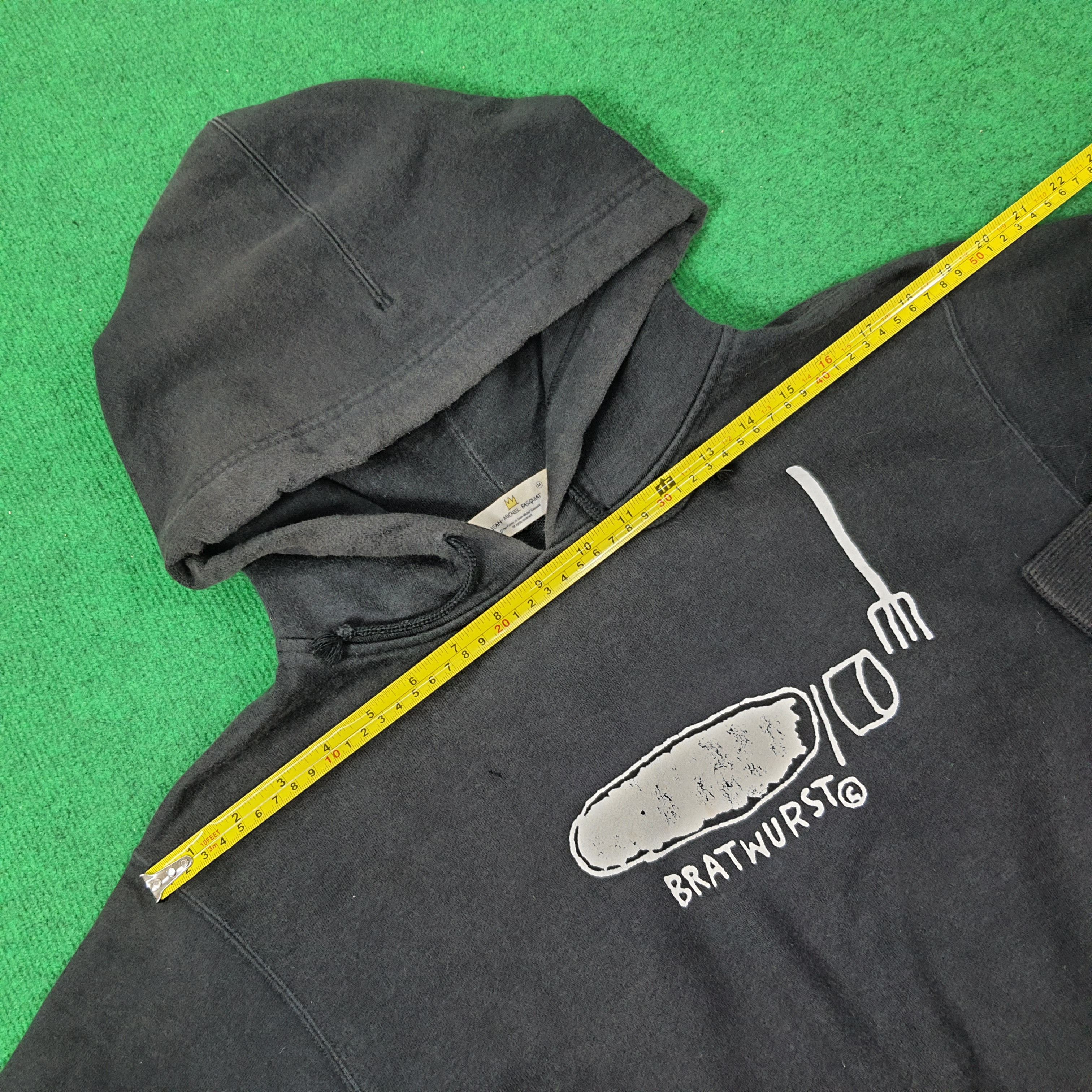 Japanese Brand × Jean-Michel Basquiat Vintage Jean Michel Basquiat Bratwurst Streetwear Hoodies Size US M / EU 48-50 / 2 - 11 Thumbnail