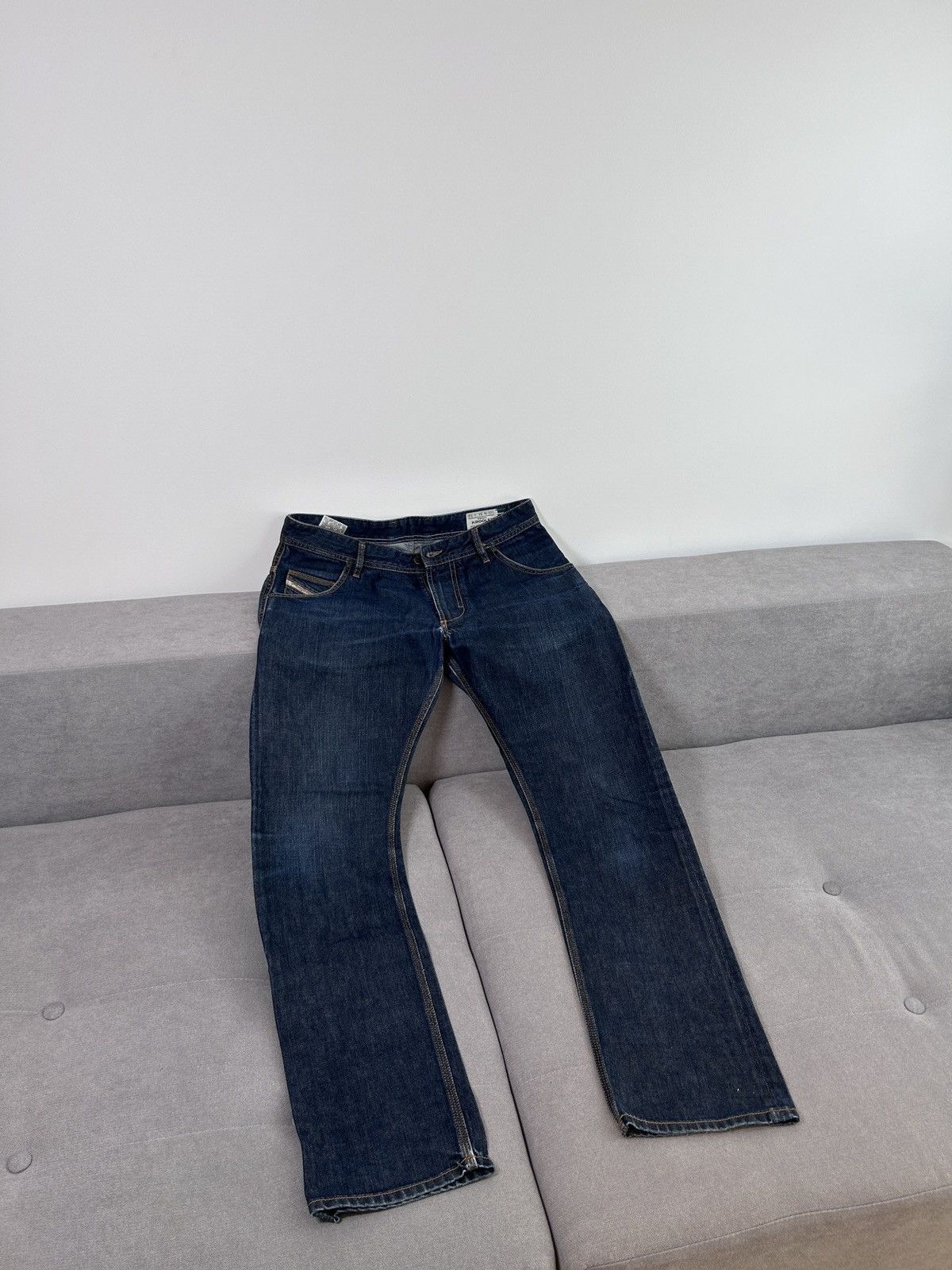 Other Vintage Diesel y2k denim jeans Size US 31 - 2 Thumbnail