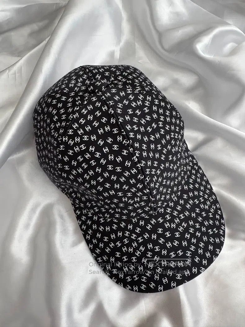Chanel Chanel Full logo black baseball cap Size ONE SIZE - 1 Thumbnail