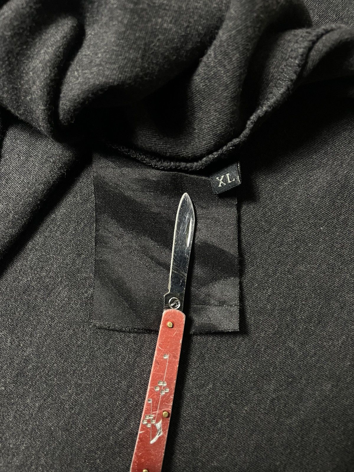 Prada Vintage Prada Retro Y2K 00s Long Sleeve Tee Red Tab Logo Size US L / EU 52-54 / 3 - 5 Thumbnail