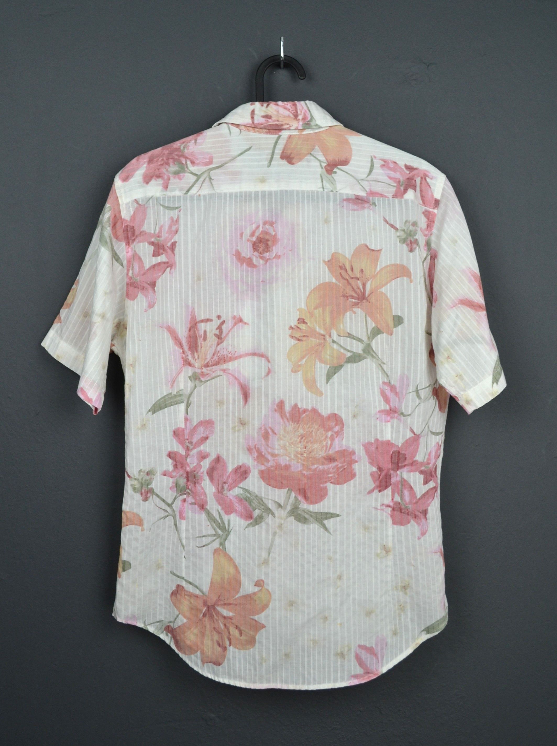 Schlussel Schlussel Kleider Die Musik 3 S-M Floral Shirt Men's Japan Size US S / EU 44-46 / 1 - 6 Thumbnail