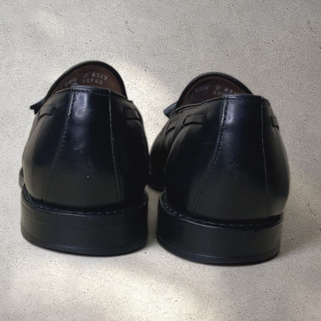 Allen Edmonds Allen Edmonds Grayson Black Leather Tassel Dress Loafer Size US 10.5 / EU 43-44 - 7 Thumbnail