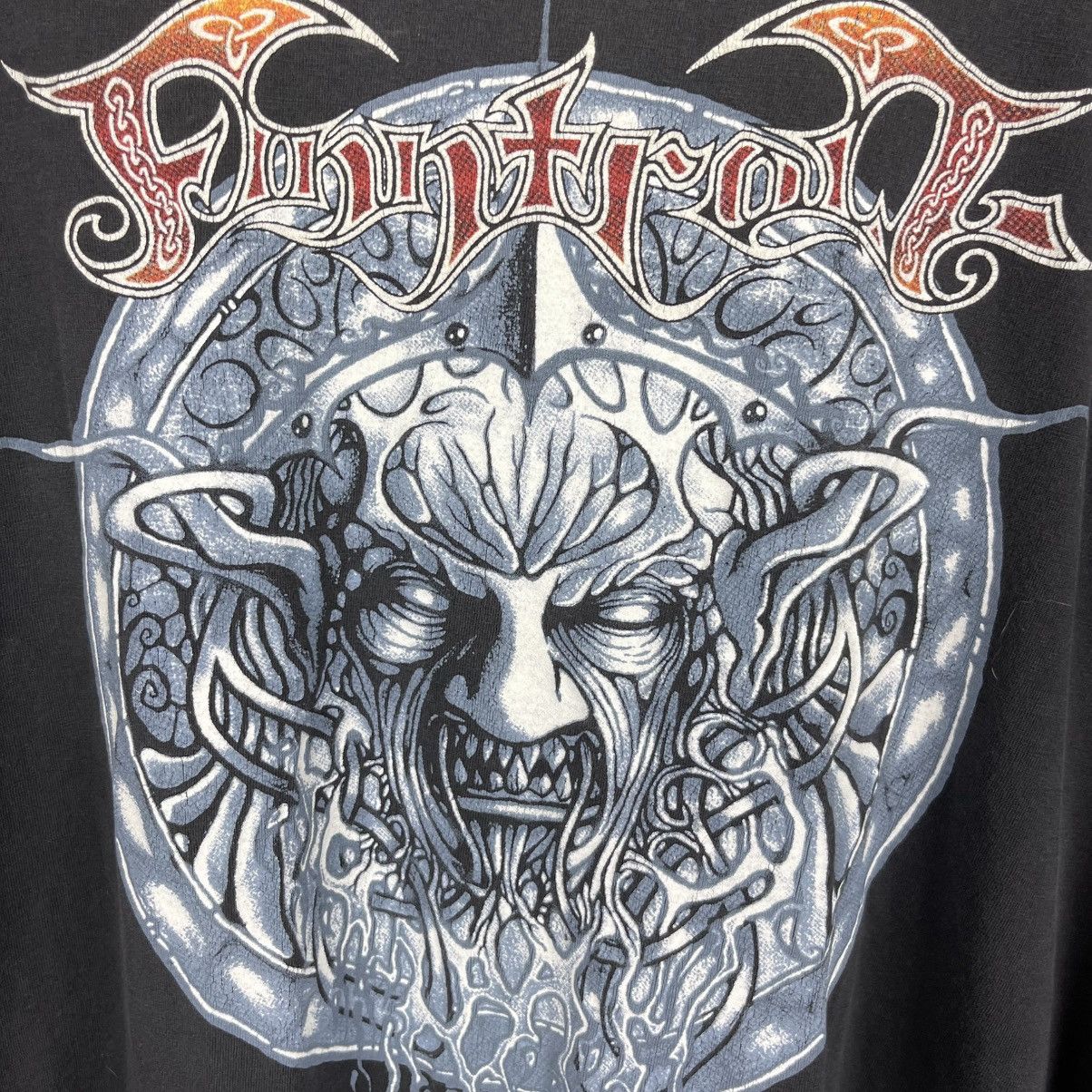 Band Tees 00s Vintage Finntroll Metal Band 2004 Licensed T-Shirt Size US XL / EU 56 / 4 - 4 Thumbnail