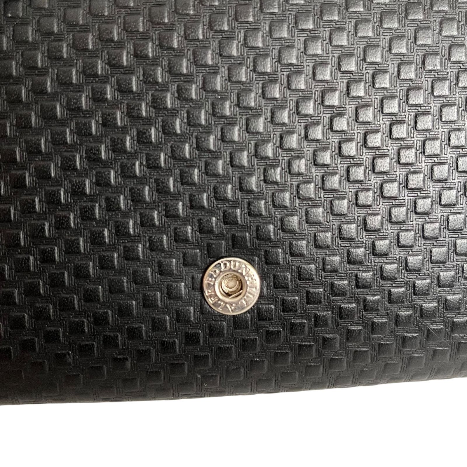 Alfred Dunhill Dunhill Micro D-Eight Black Leather Card Holder Coin Case Size ONE SIZE - 8 Thumbnail