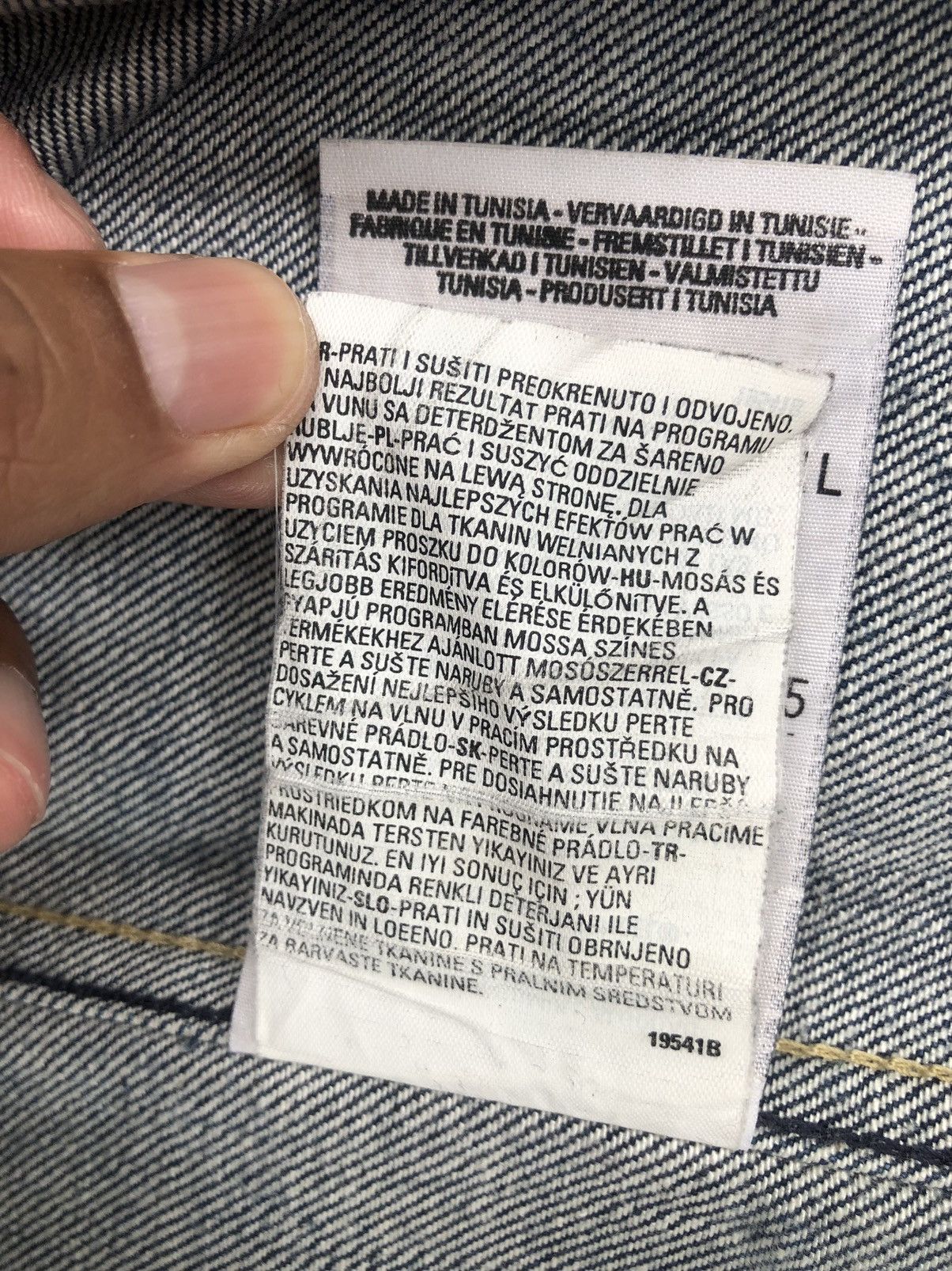 Levi's Y2k Levis Engineered Type 1 Denim Jacket Distressed Denim Size US XL / EU 56 / 4 - 19 Thumbnail