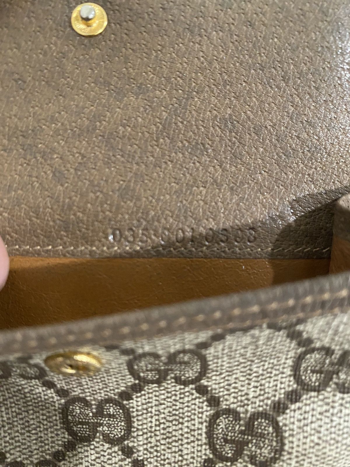 Gucci × Vintage Vintage Gucci Clip Fold Wallet Size ONE SIZE - 4 Thumbnail