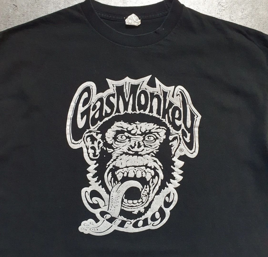 Japanese Brand Vintage Adult Gas Monkey Garage T-shirts Big Logo Size XL Size US XL / EU 56 / 4 - 3 Thumbnail