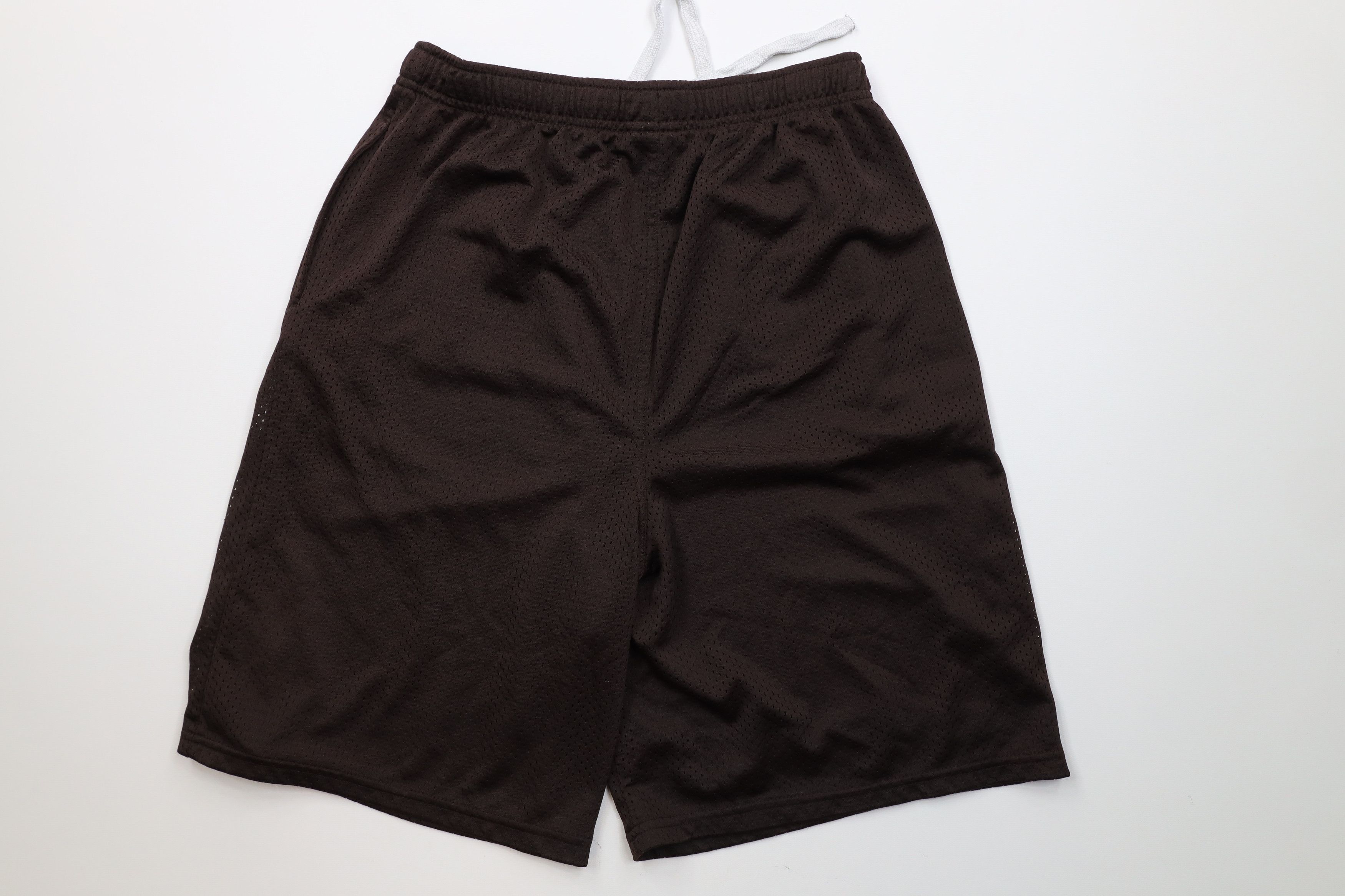 Reebok Vintage Reebok Cleveland Browns Football Shorts Mesh Brown Size US 32 / EU 48 - 9 Thumbnail