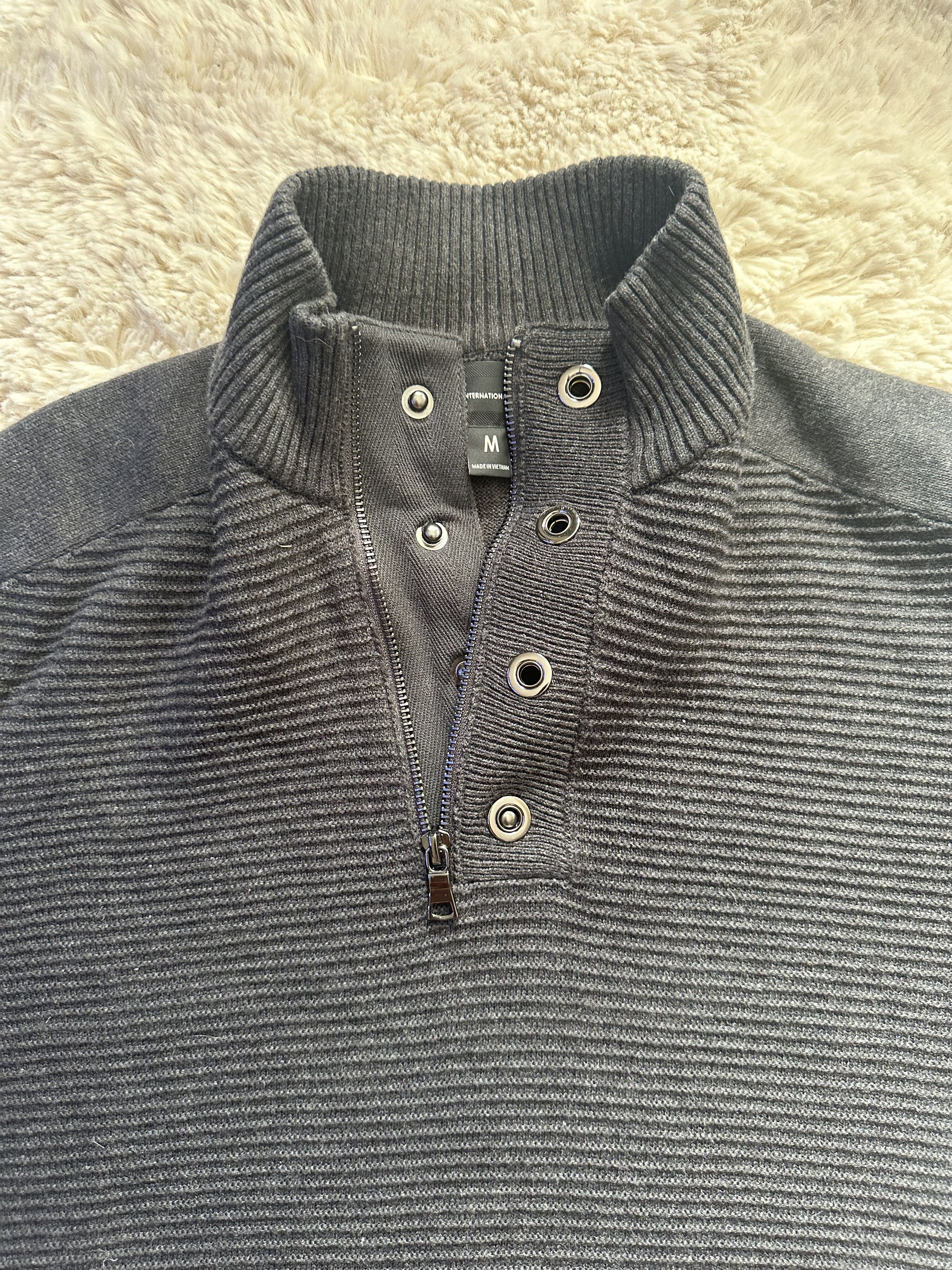 I.N.C INC International Concepts black long sleeve sweater Size US M / EU 48-50 / 2 - 4 Thumbnail