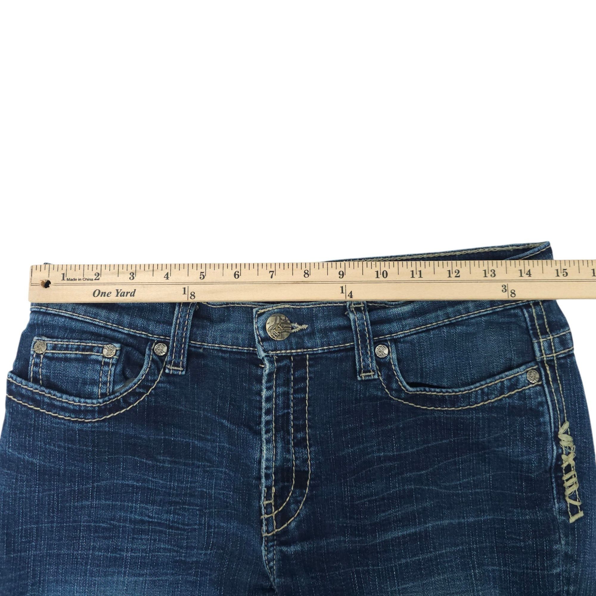 BKE BKE Buckle Drew Boot Cut Stretch Jeans Womens 28x29.5 Size 30" / US 8 / IT 44 - 3 Thumbnail